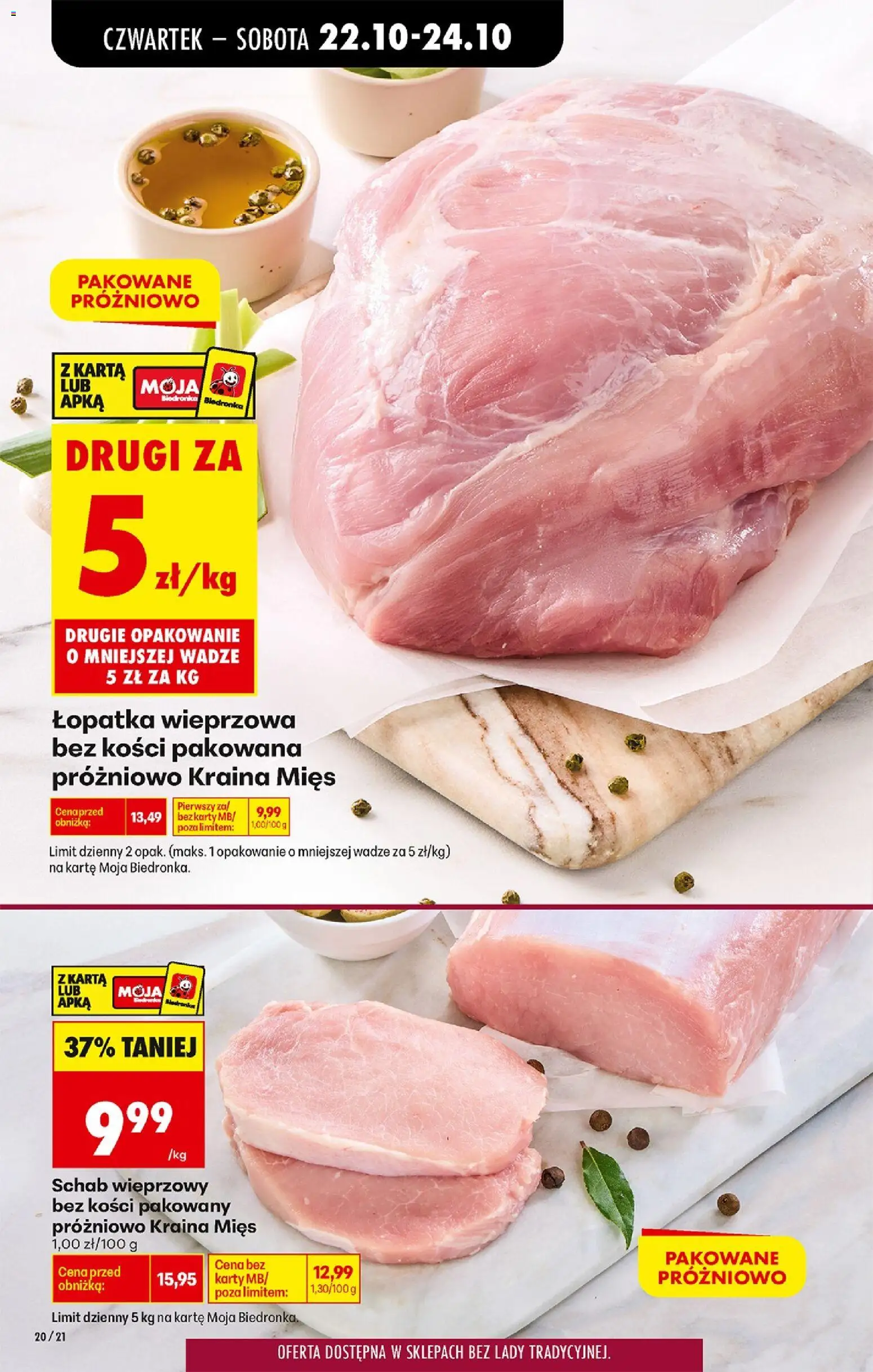 Biedronka gazetka od poniedziałku Gazetka in Polska