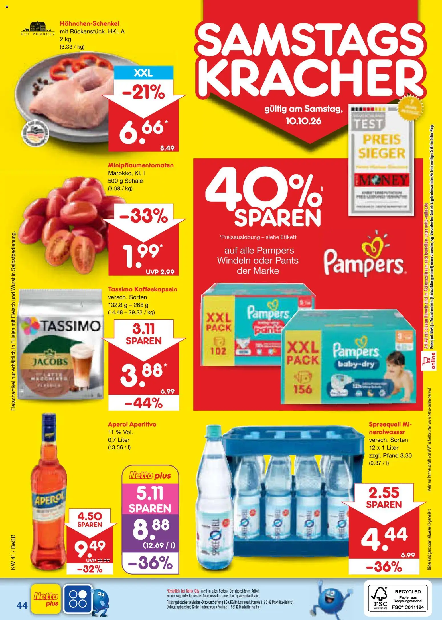Netto Marken-Discount Prospekt Prospekt in Deutschland