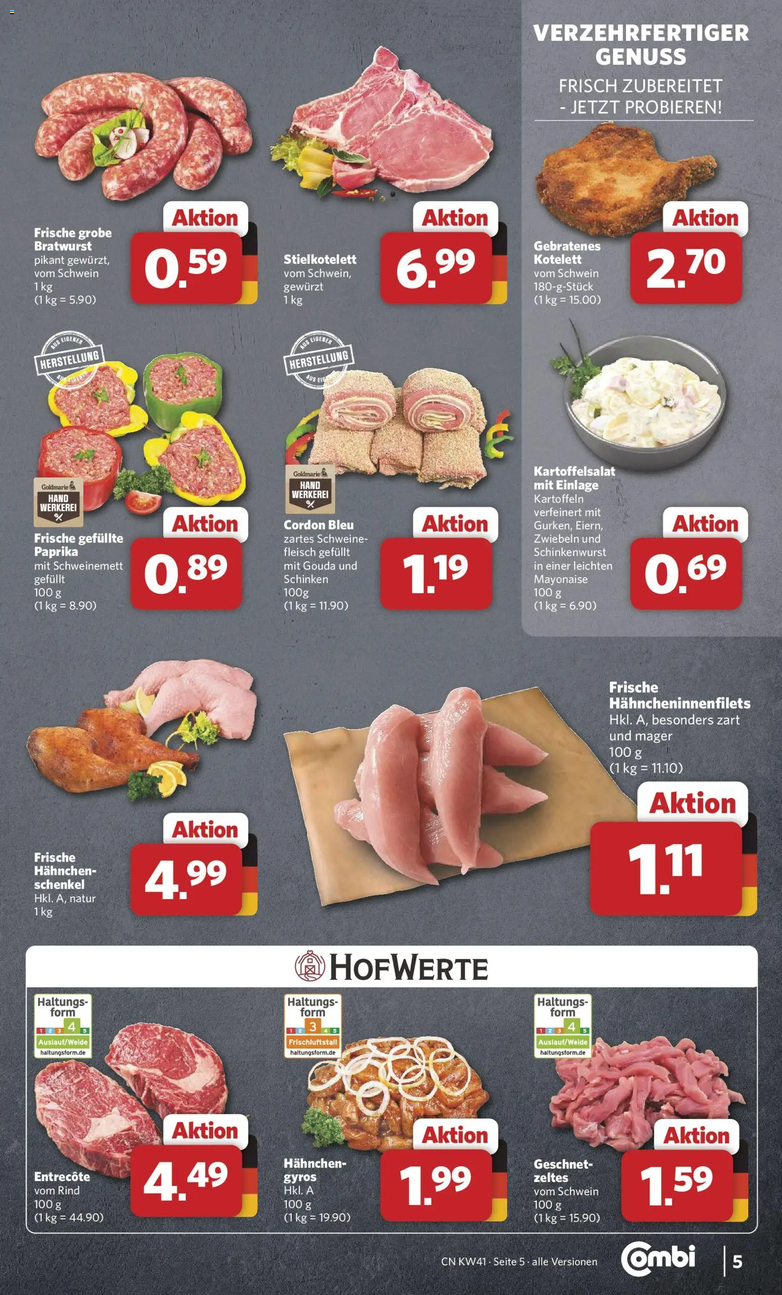 Combi Prospekt Prospekt in Deutschland