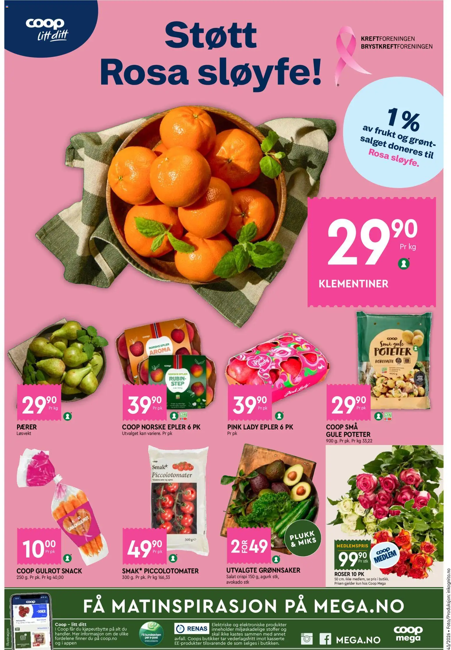Coop Mega kundeavis Kundeavis in Norge