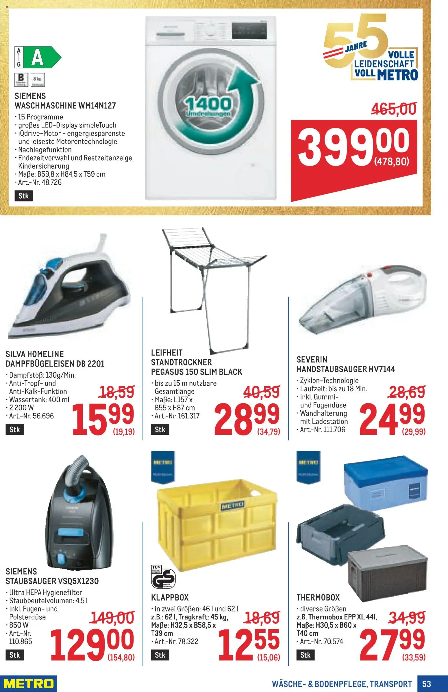Metro angebote Profi Flugblatt in Österreich