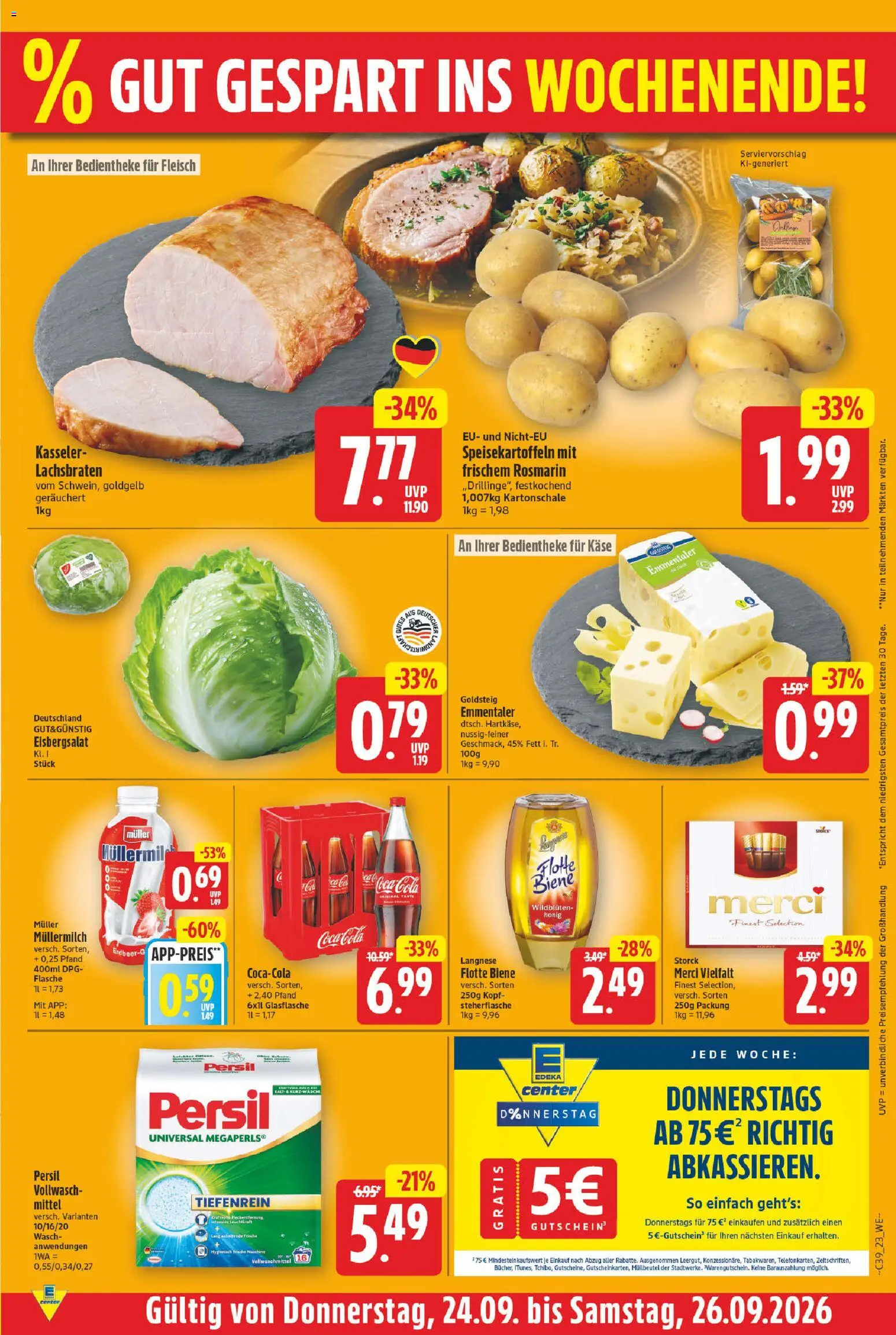 E center Prospekt Prospekt in Deutschland