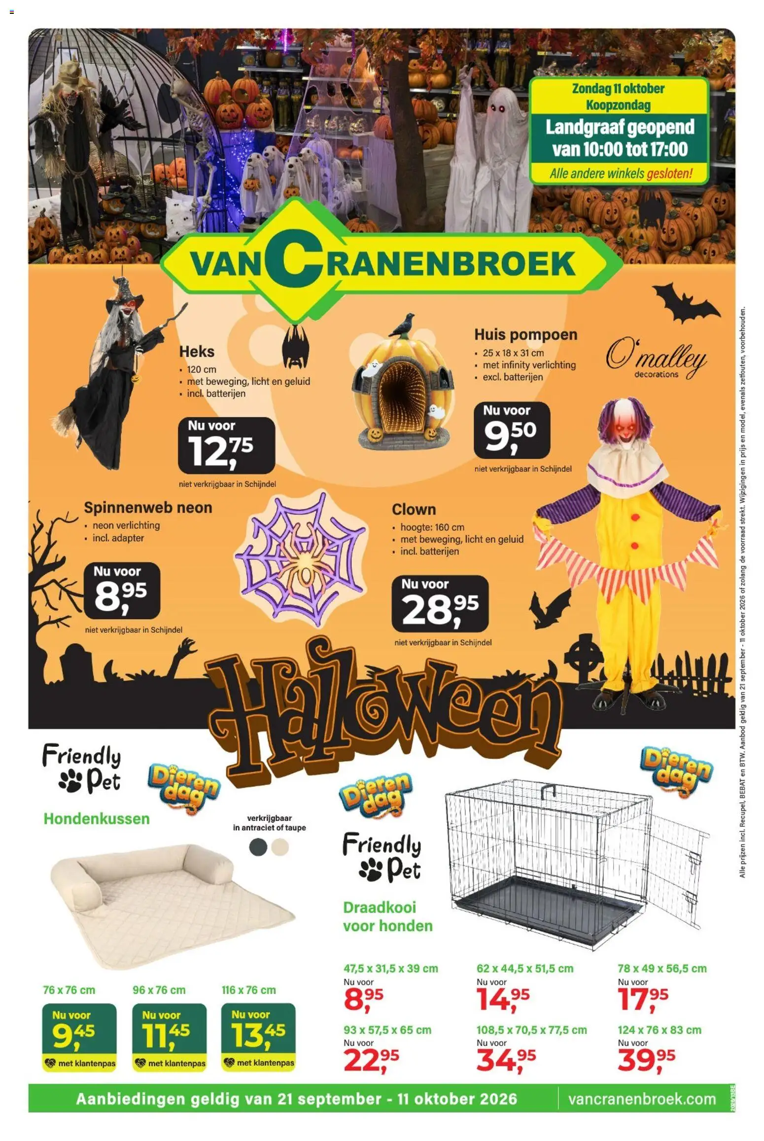 Van Cranenbroek folder Folder in België