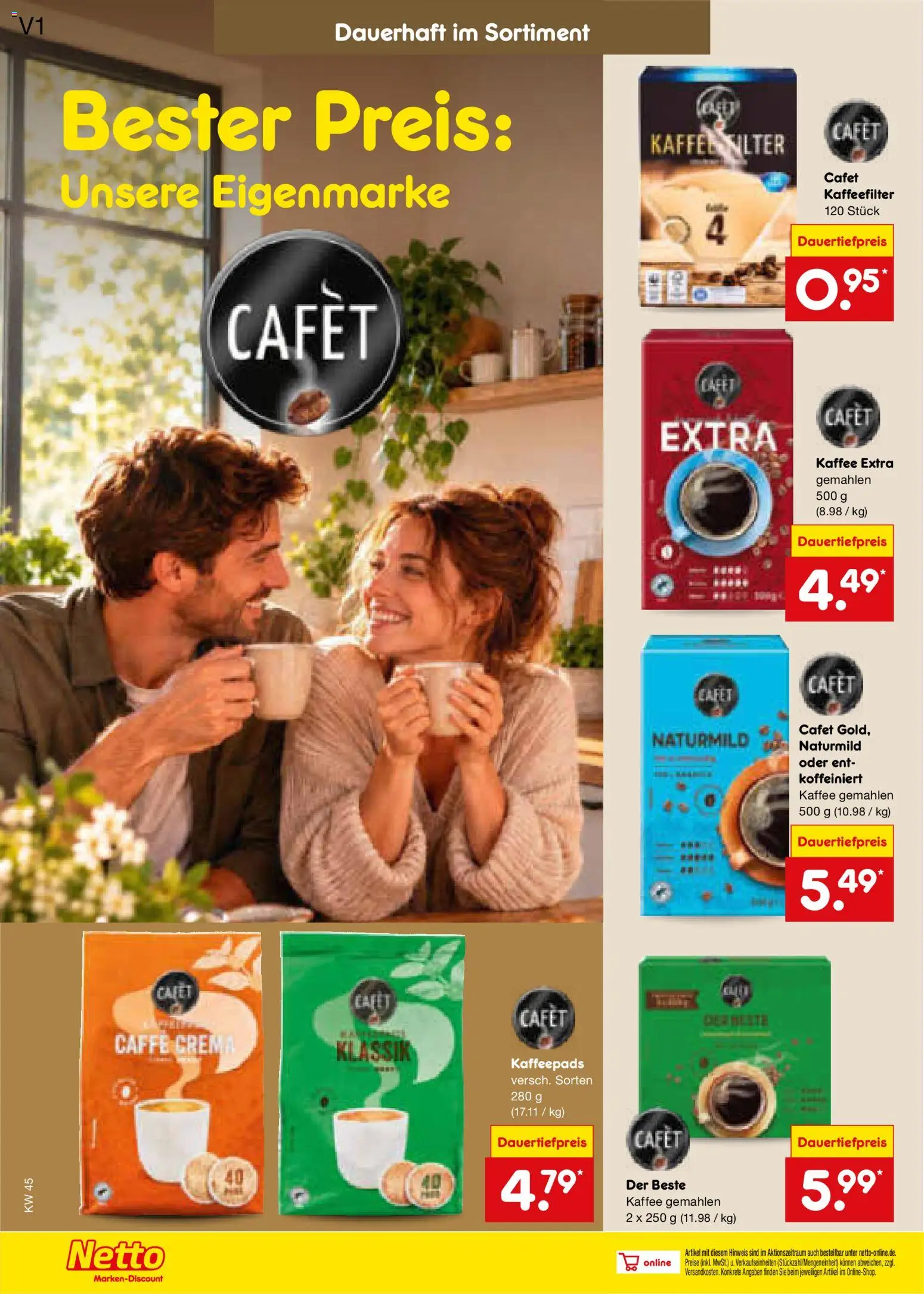 Netto Marken-Discount Prospekt Prospekt in Deutschland