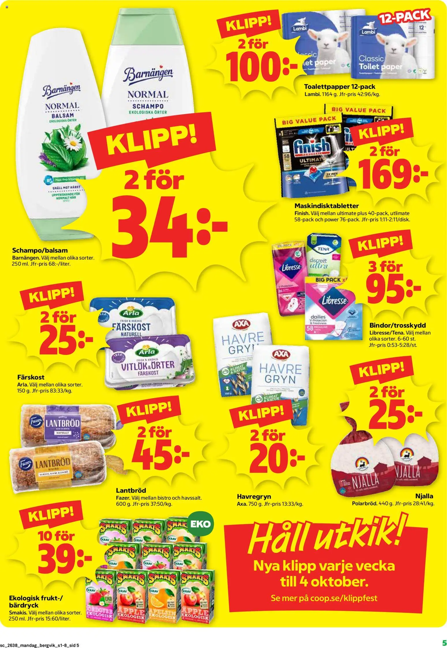 Stora Coop erbjudanden Reklamblad in Sverige