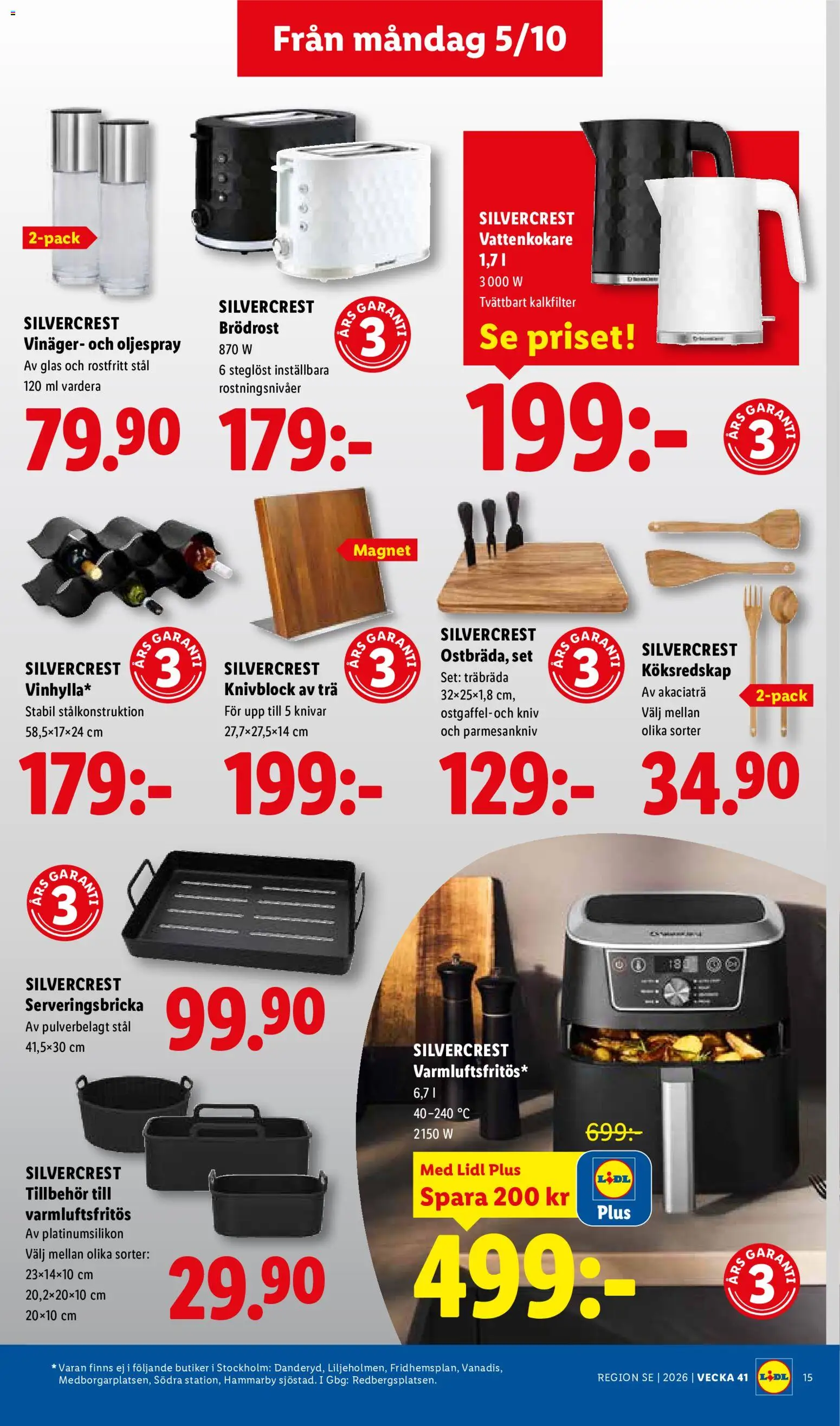 Lidl erbjudanden Reklamblad in Sverige
