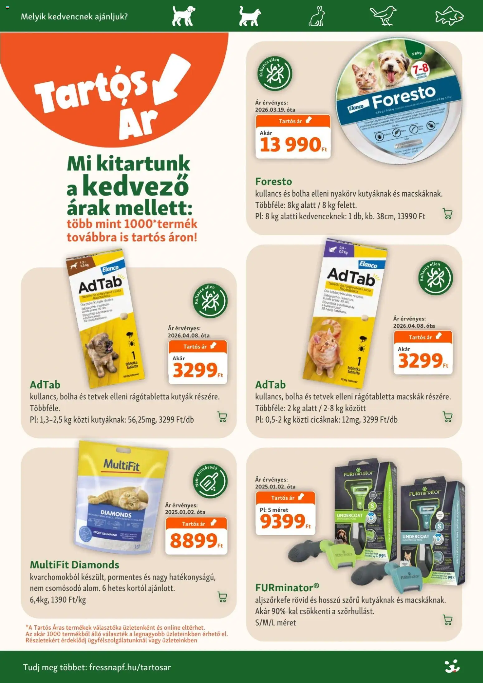 Fressnapf akciós újság Akciós újság in Magyarország
