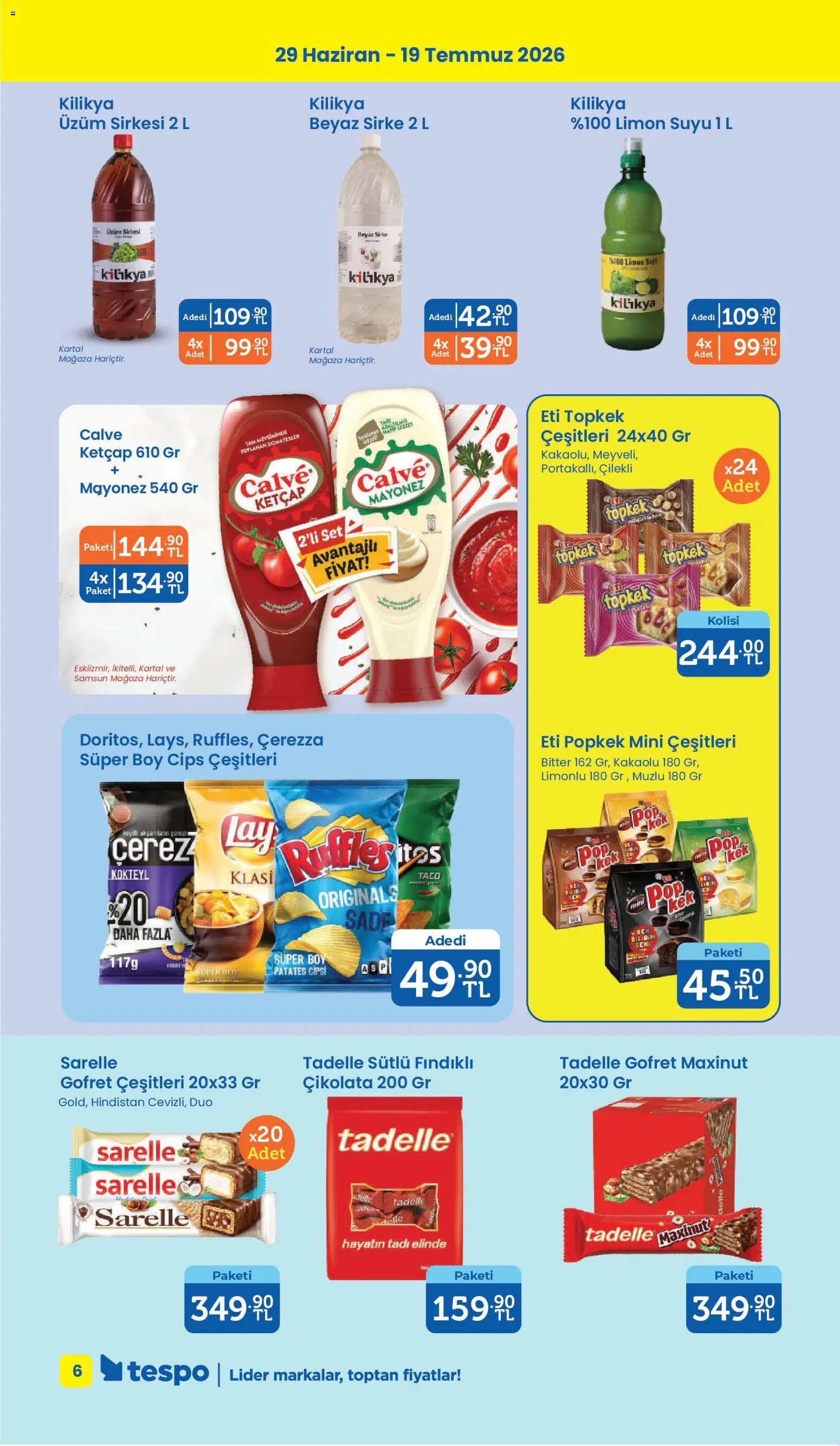 🛍️ Tespo Katalog, 29 Haziran 2026 itibariyle » Özel fırsatları keşfedin ve bugün tasarruf edin! 💰 | Türkiye