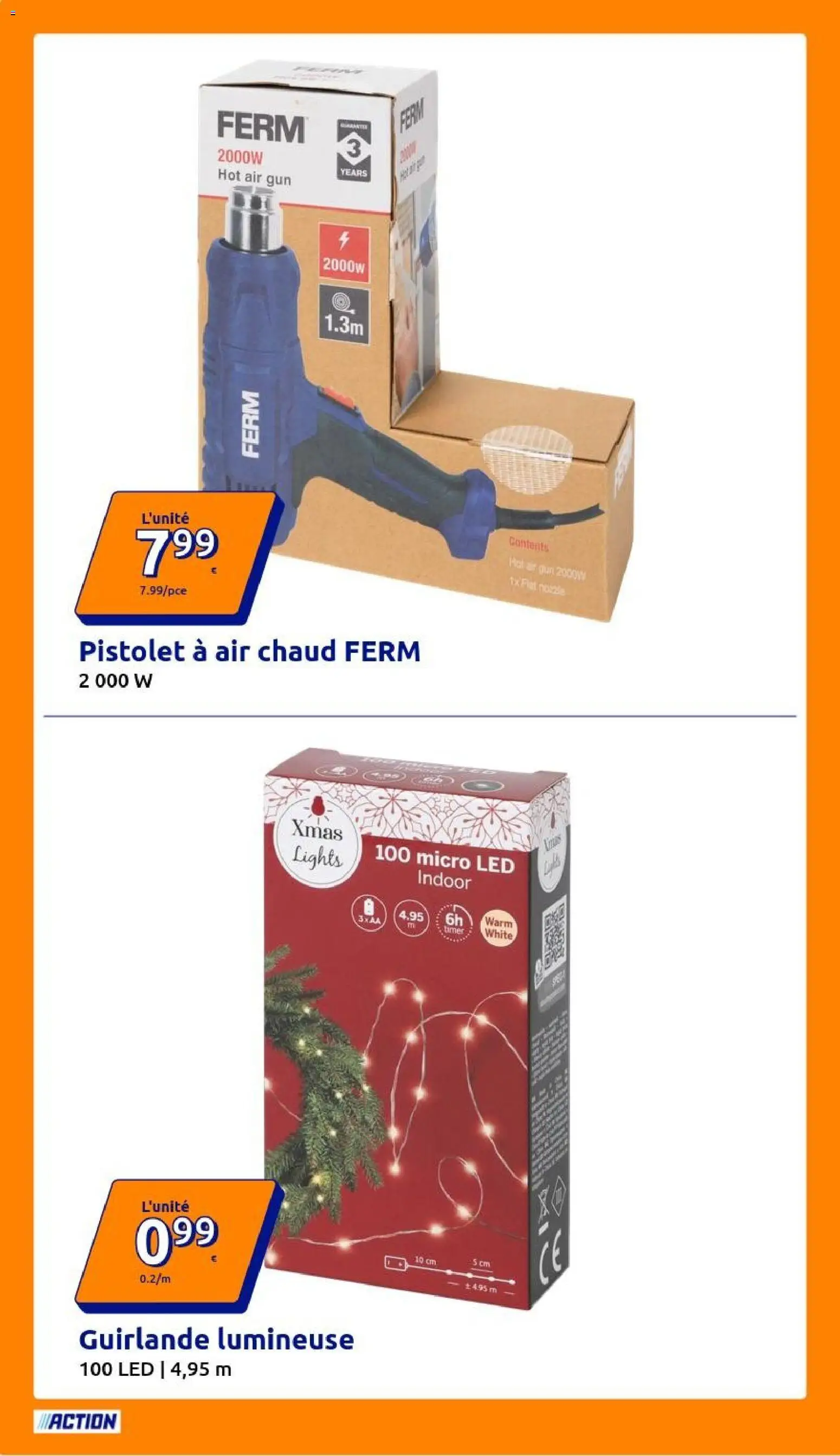Action catalogue Catalogue in France