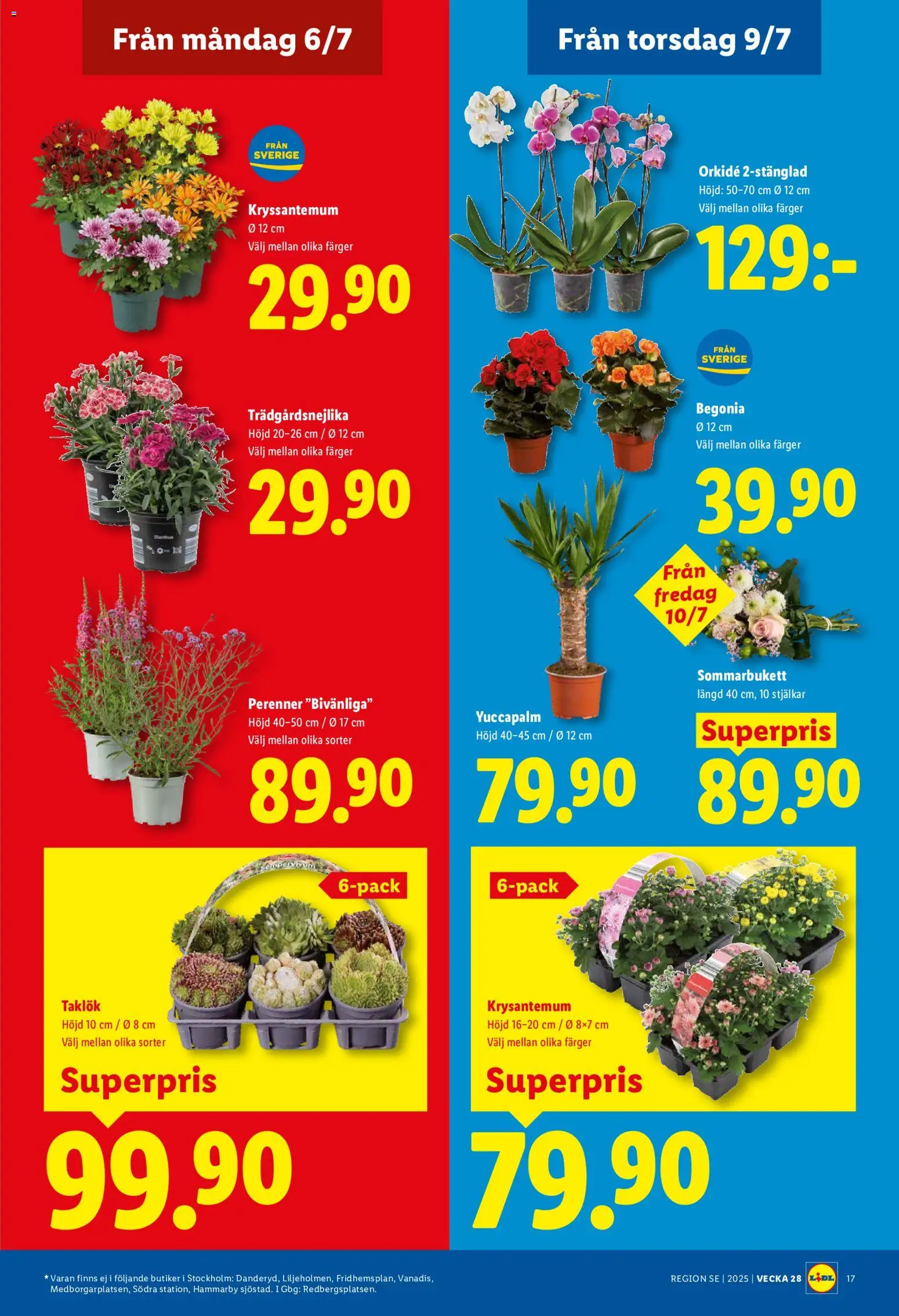 Nuvarande Lidl erbjudanden från 📣 06/07/2026 - 12/07/2026 📣 | Sverige