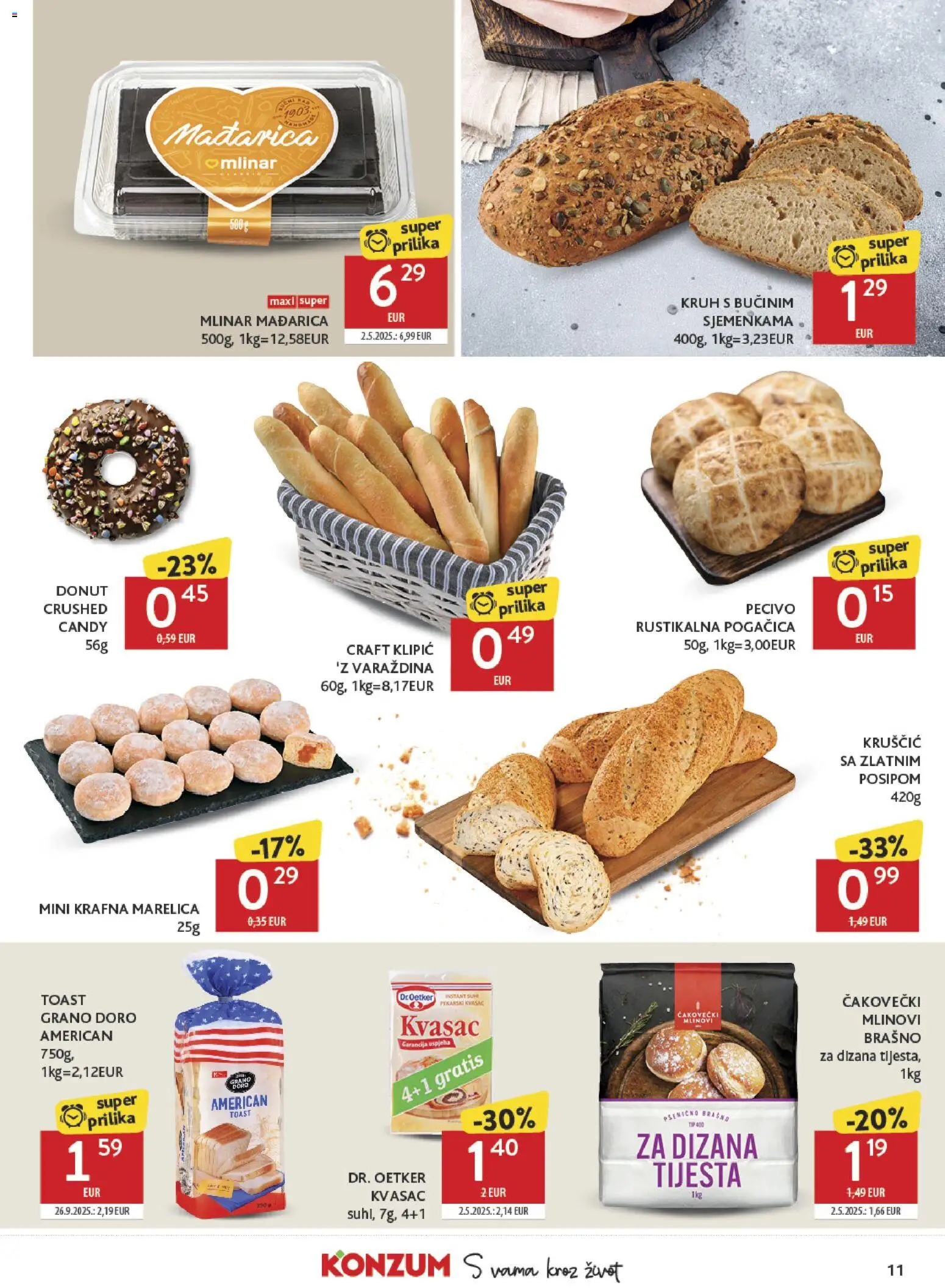 Konzum HR akciós újság Akciós újság in Magyarország