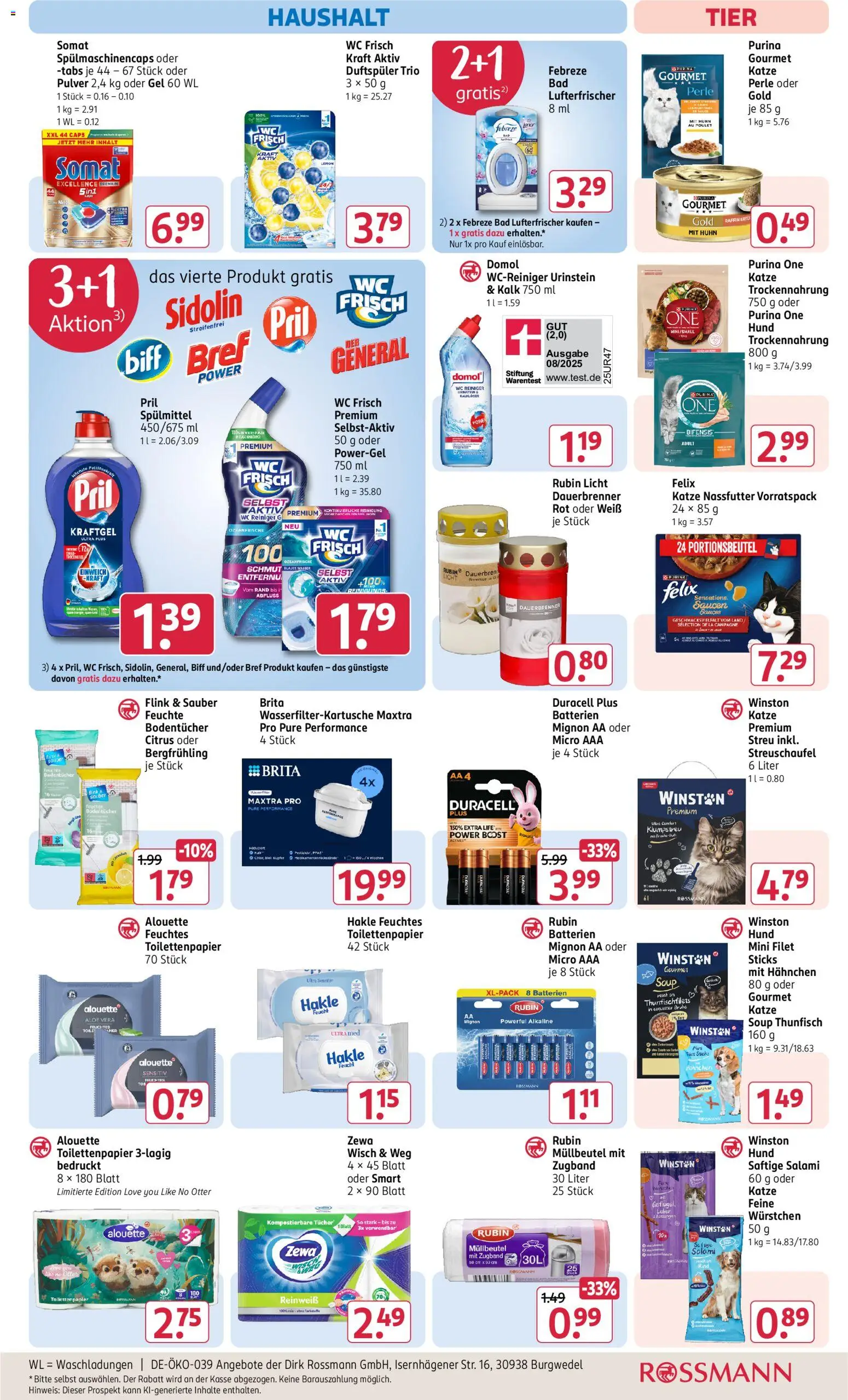 Rossmann Pre Black Week Prospekt in Deutschland