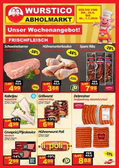 Wurstico Abholmarkt Wurstico Abholmarkt Flugblatt