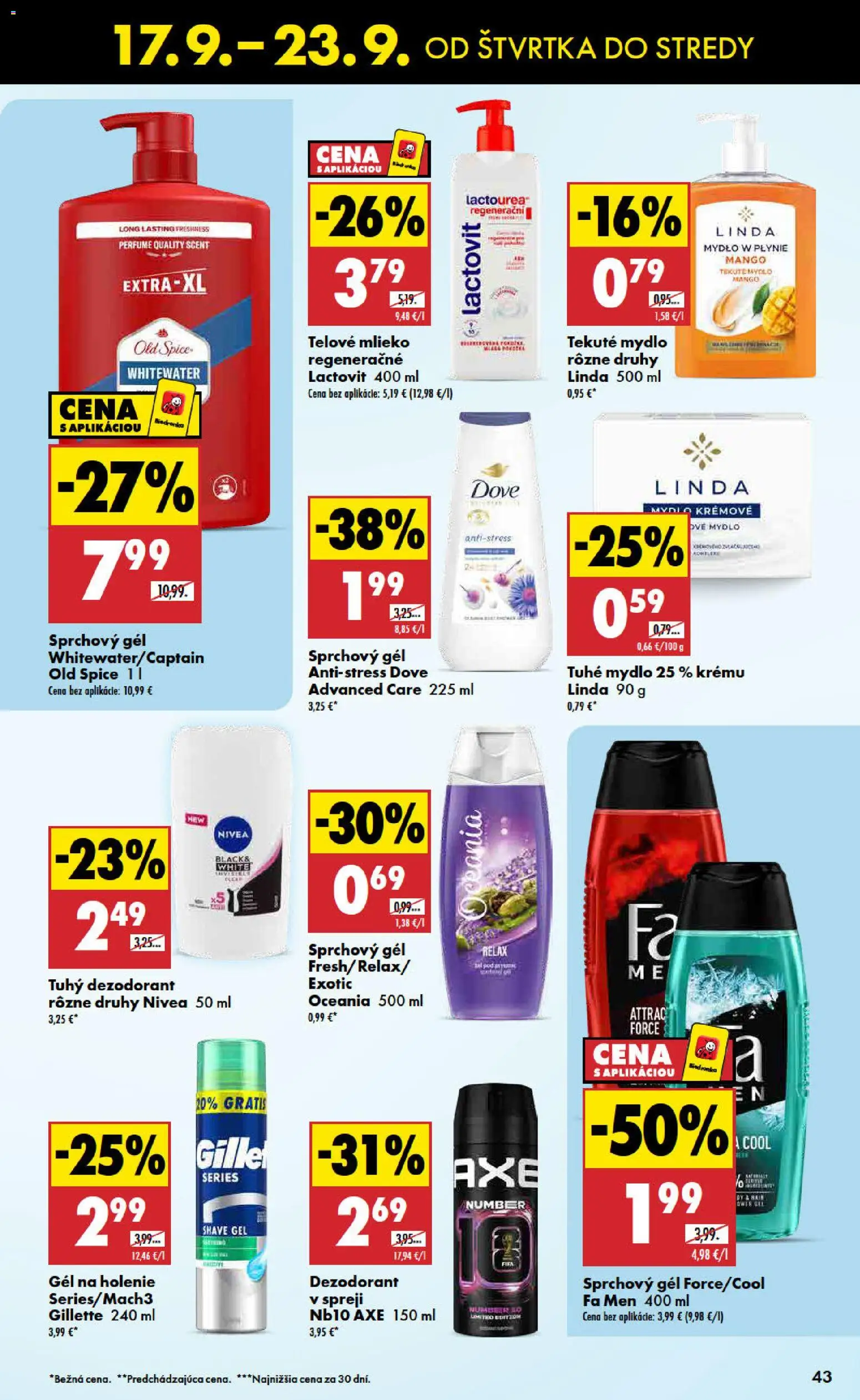Biedronka leták Leták in Slovensko