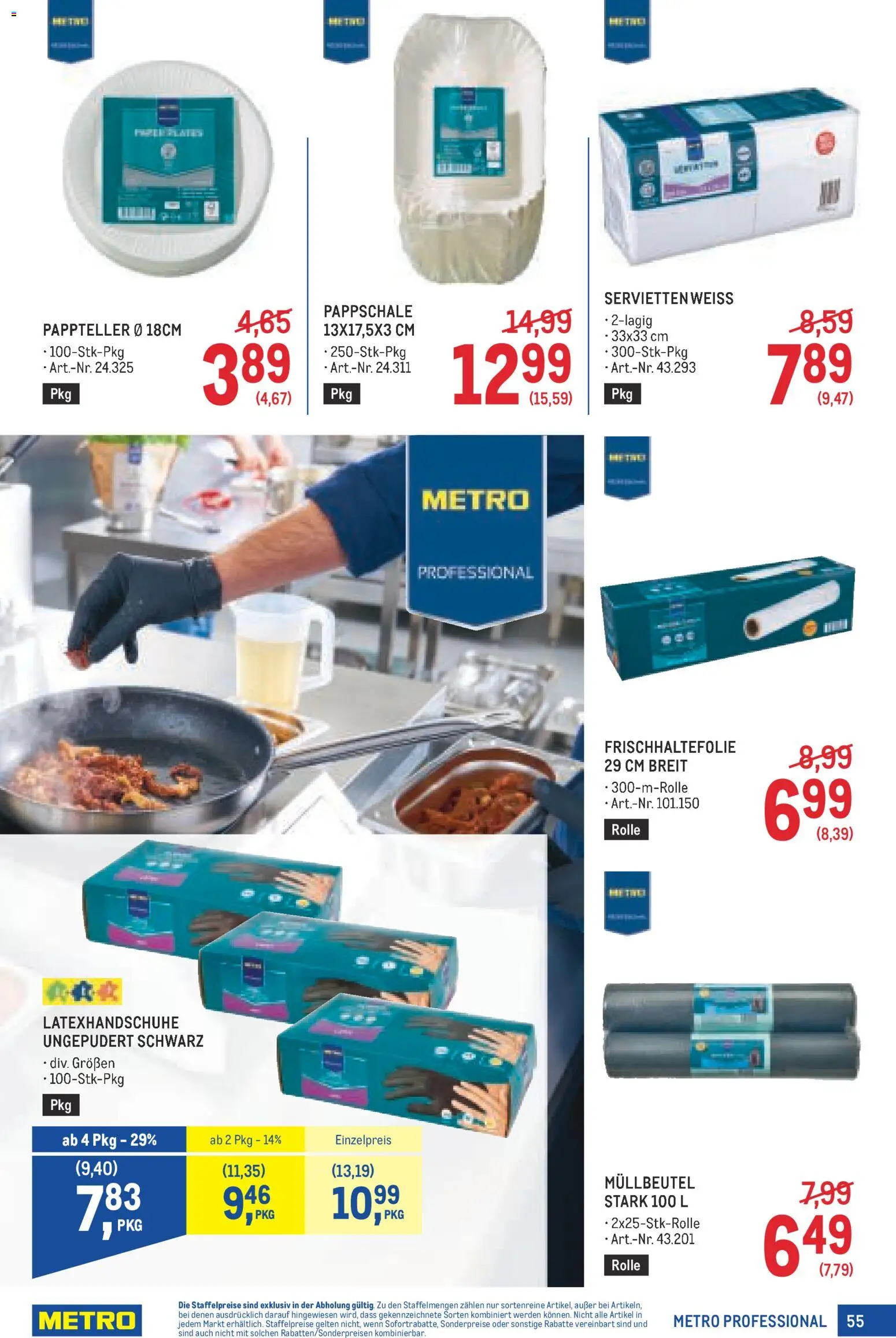 Metro angebote Profi Flugblatt in Österreich