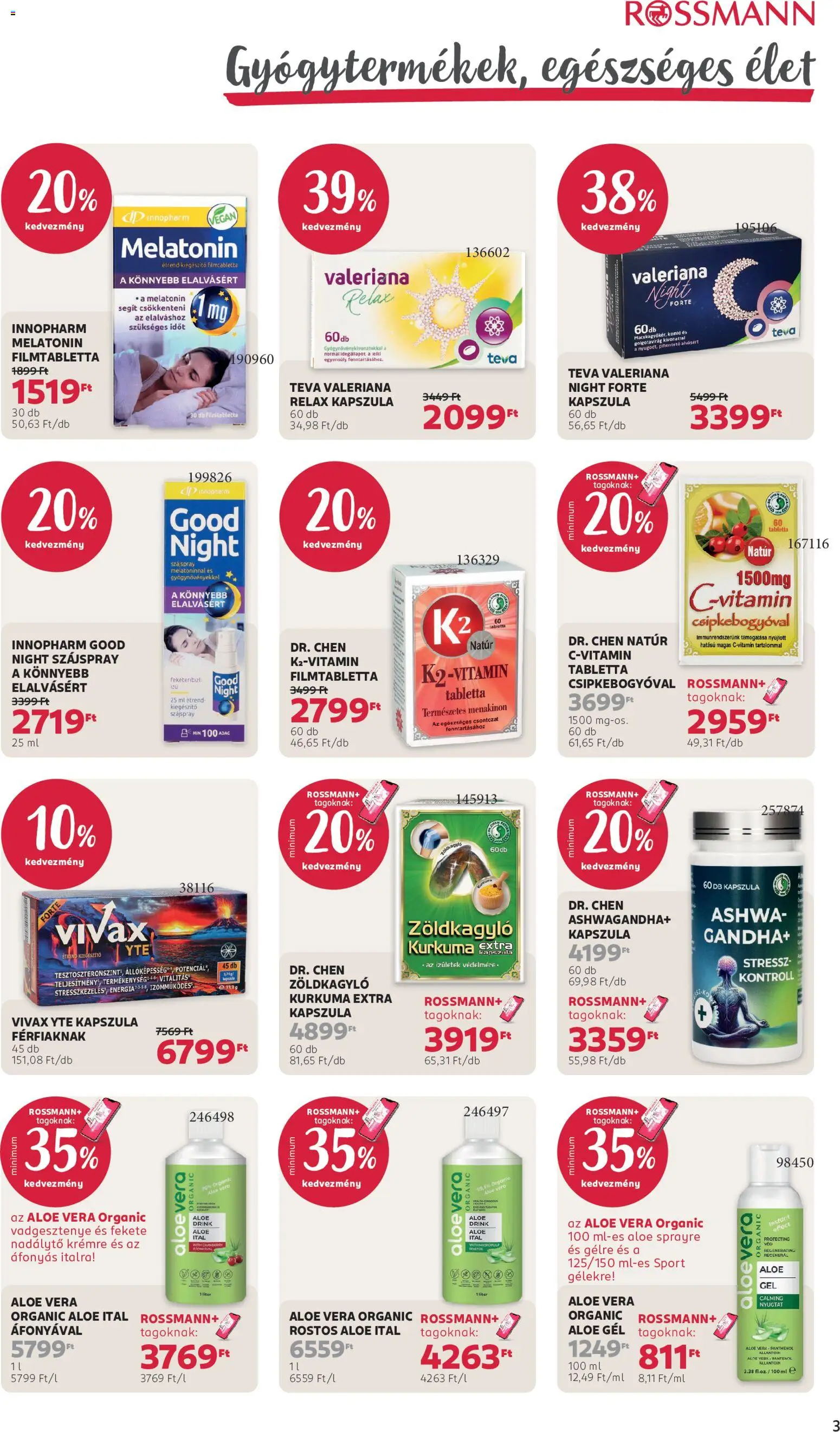 Rossmann akciós újság Akciós újság in Magyarország