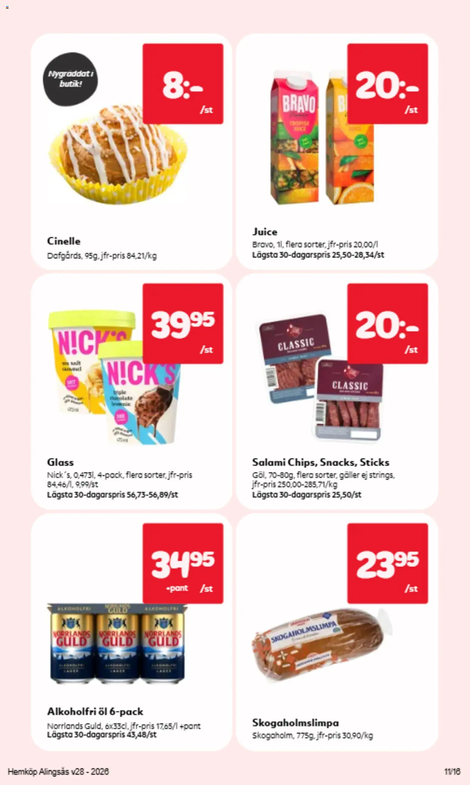 Nuvarande Hemköp erbjudanden från 📣 06/07/2026 - 12/07/2026 📣 | Sverige