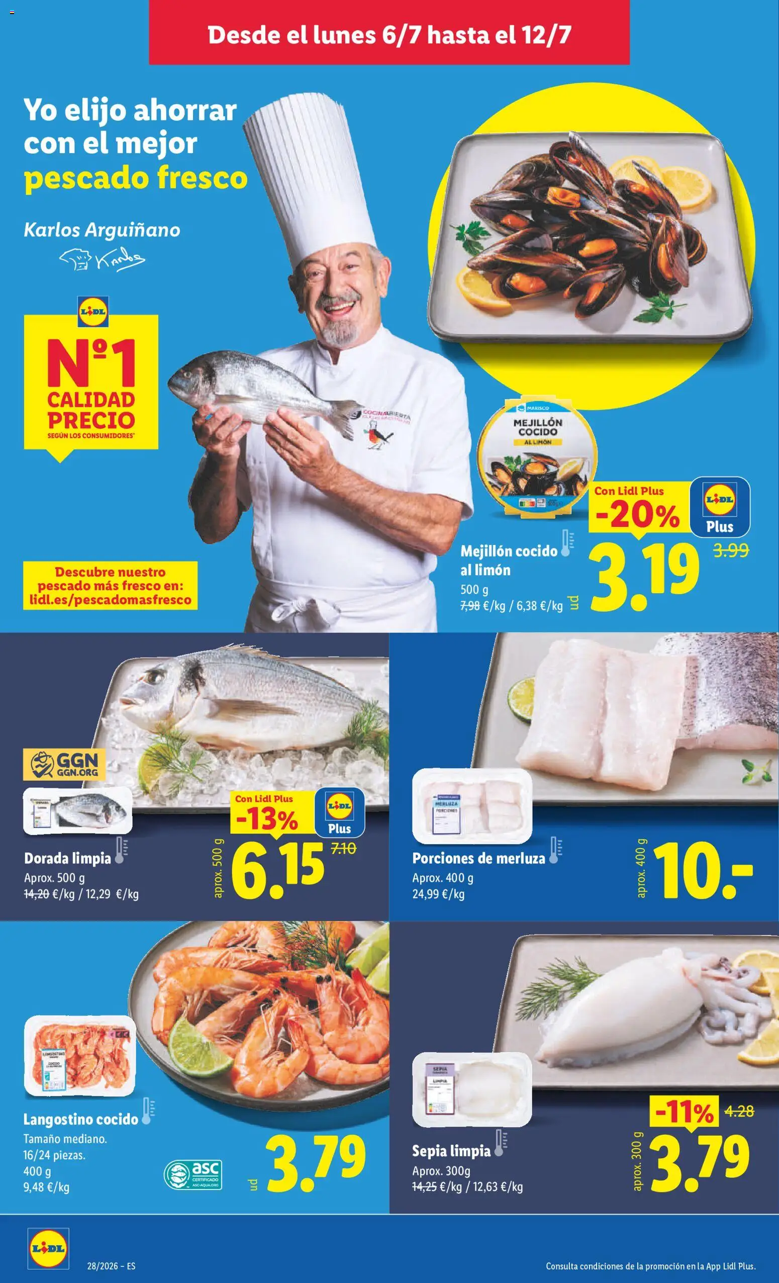 Lidl folleto desde 06/07/2026 | ¿Cómo obtener un descuento limitado? ¡Ahorra hoy mismo! | España