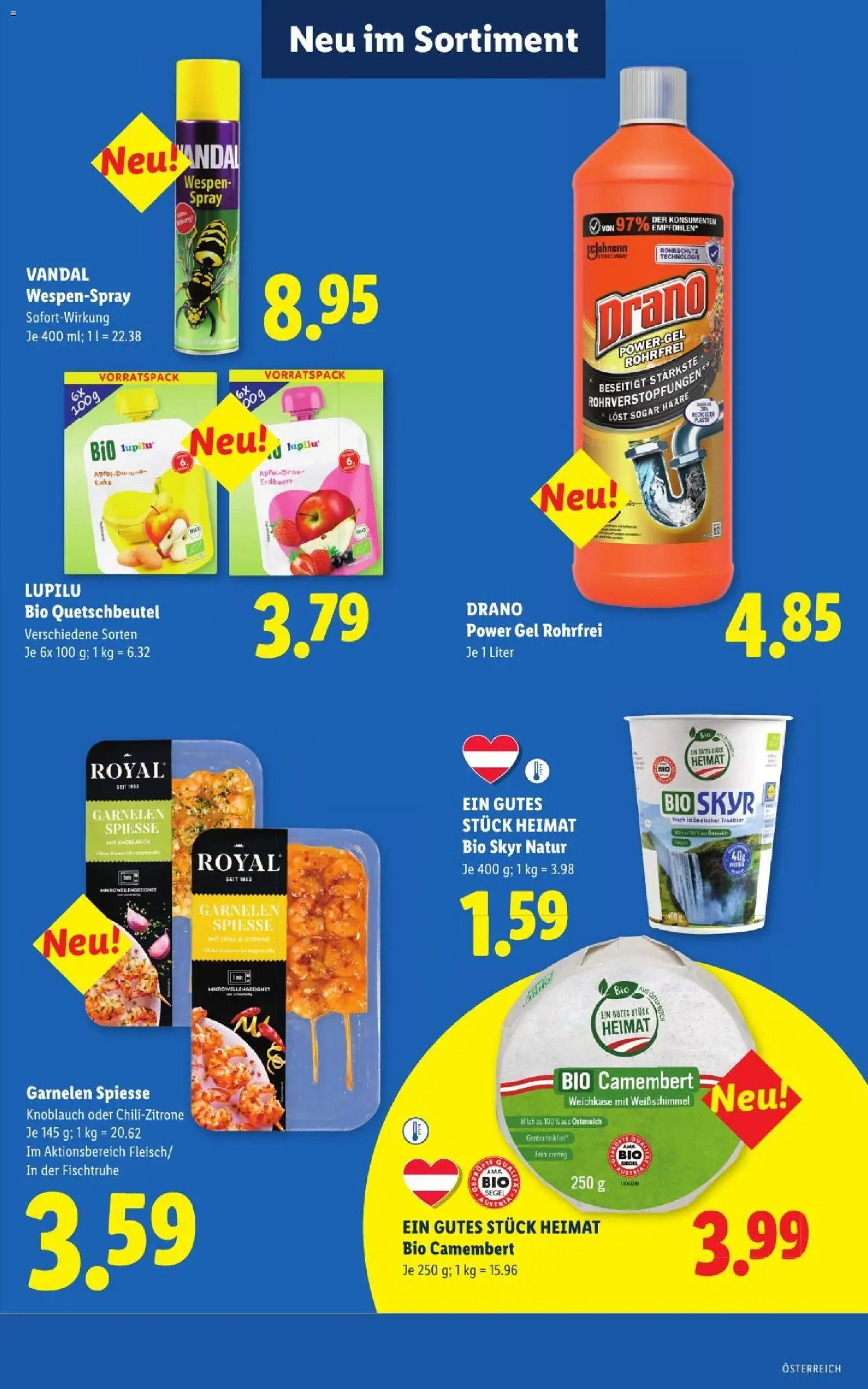 Jetzt sparen im Lidl - Flugblatt | 09.07.2026 ✳️ Angebote ab Donnerstag | Österreich