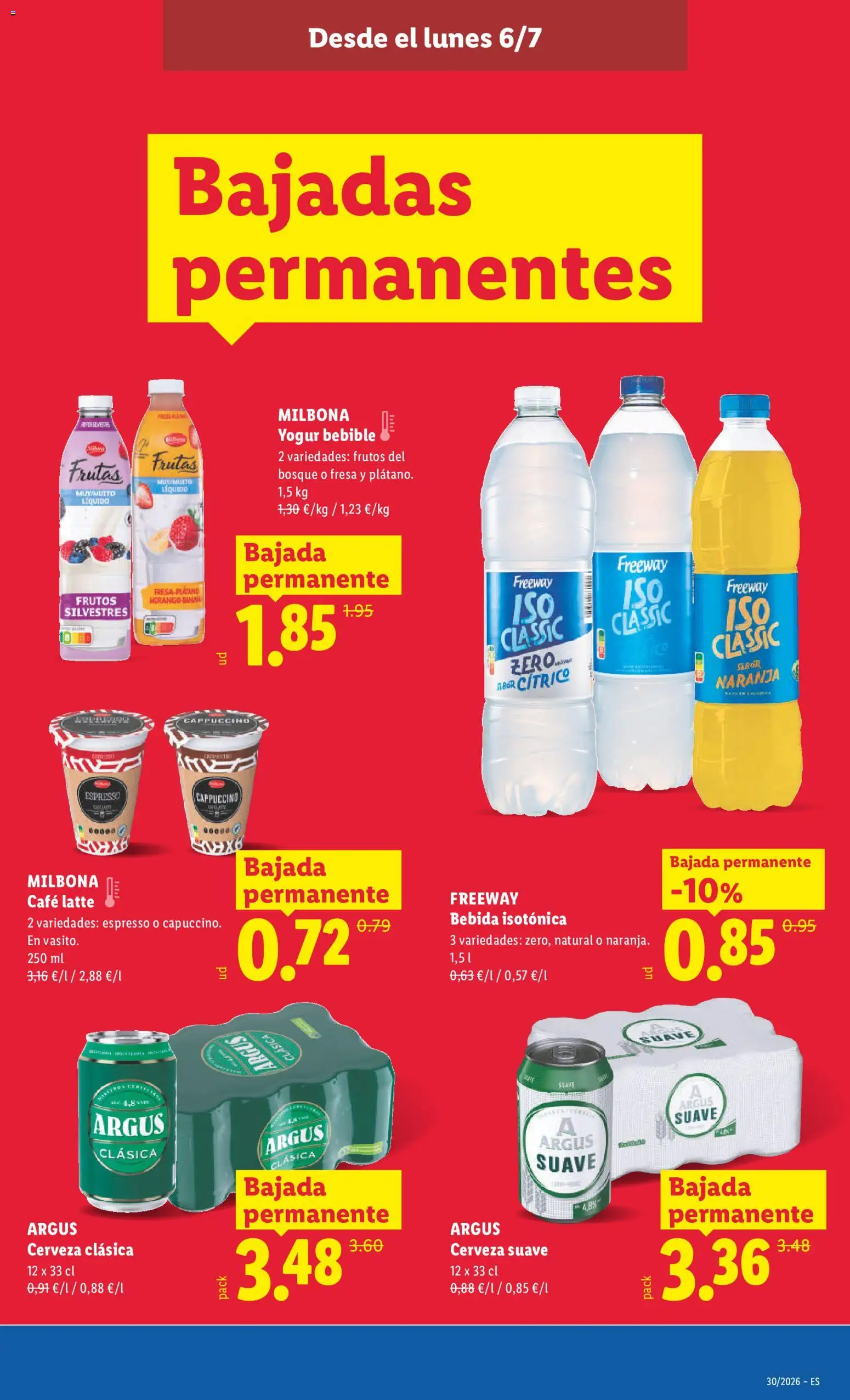 Lidl folleto desde 06/07/2026 | ¿Cómo obtener un descuento limitado? ¡Ahorra hoy mismo! | España