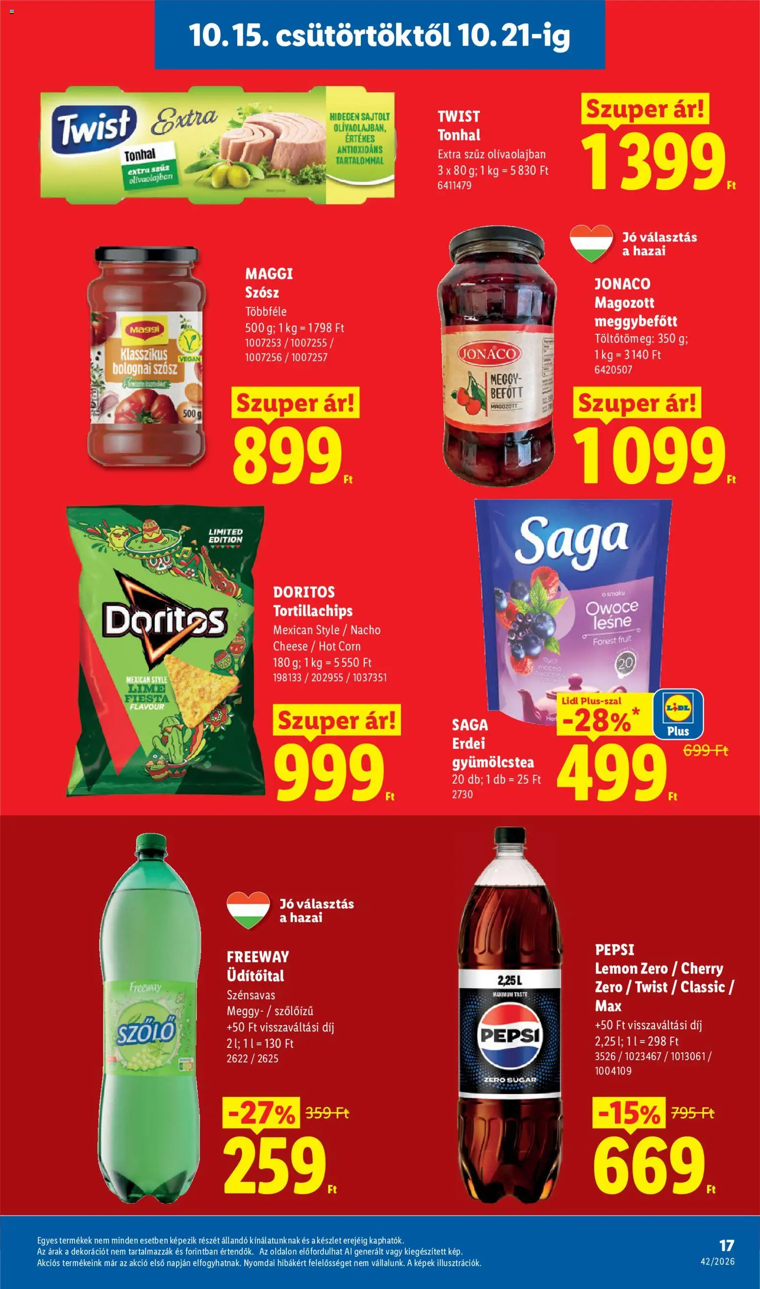 Lidl akciós újság Akciós újság in Magyarország