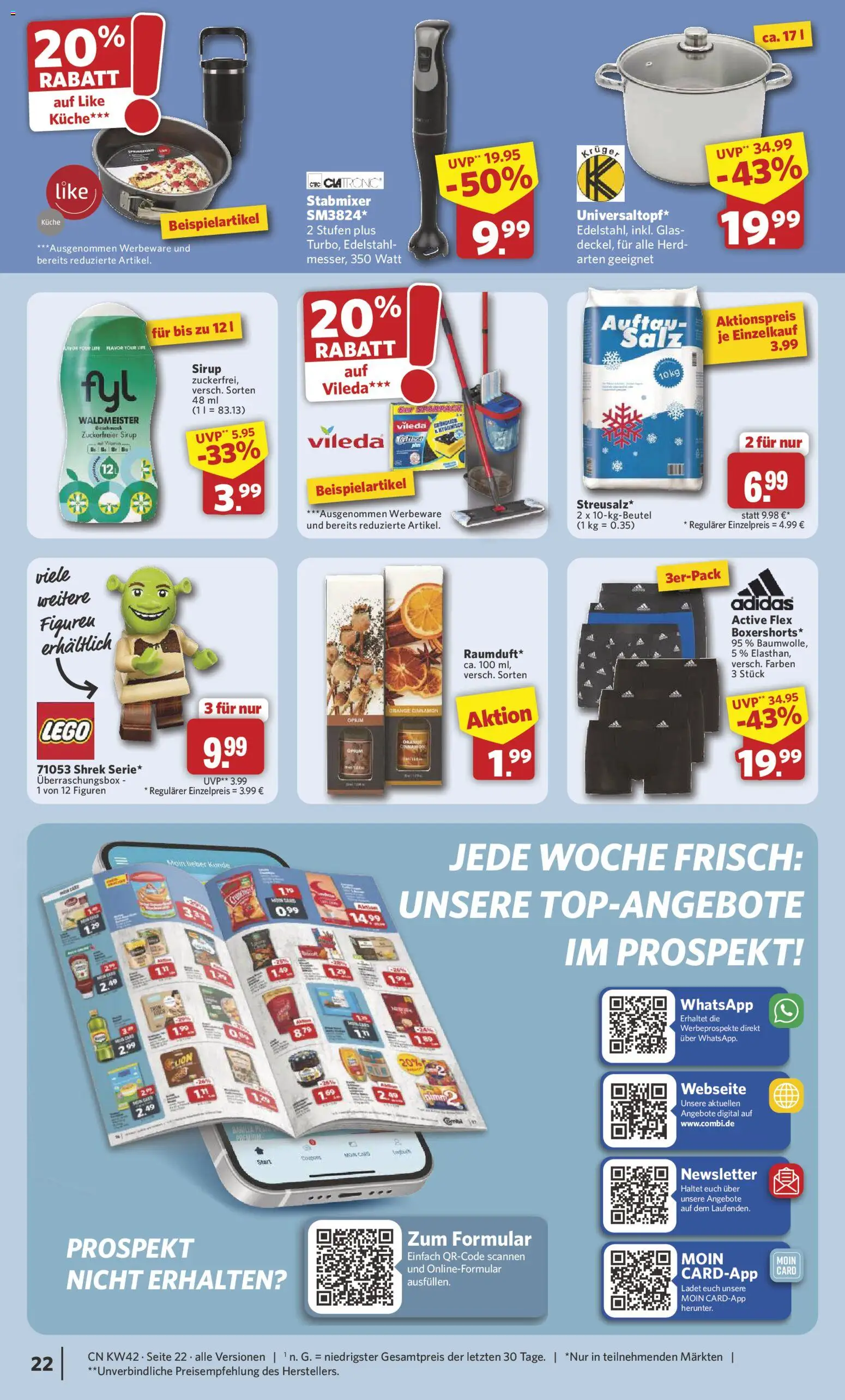 Combi Prospekt Prospekt in Deutschland