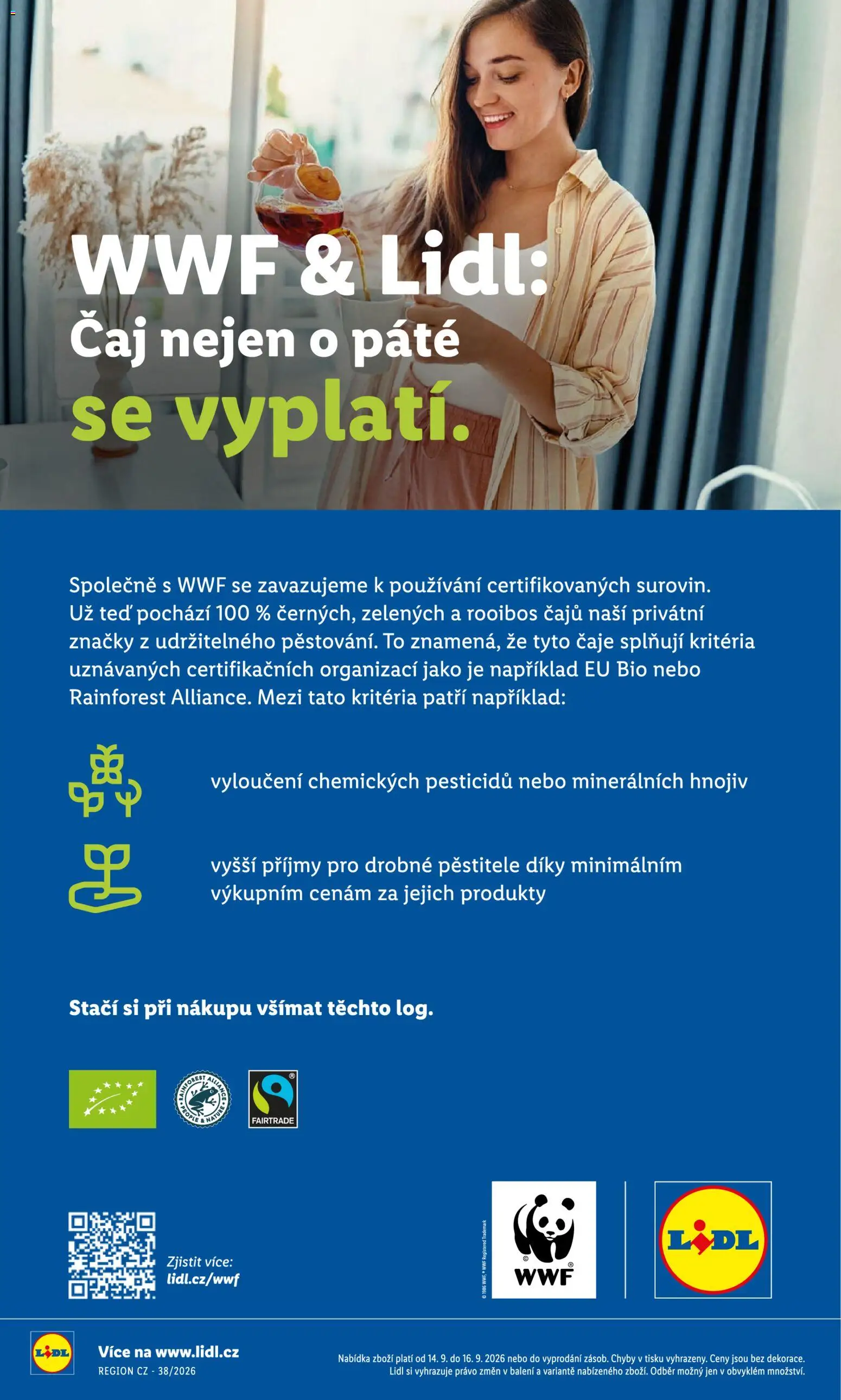 Lidl leták Leták in Česko