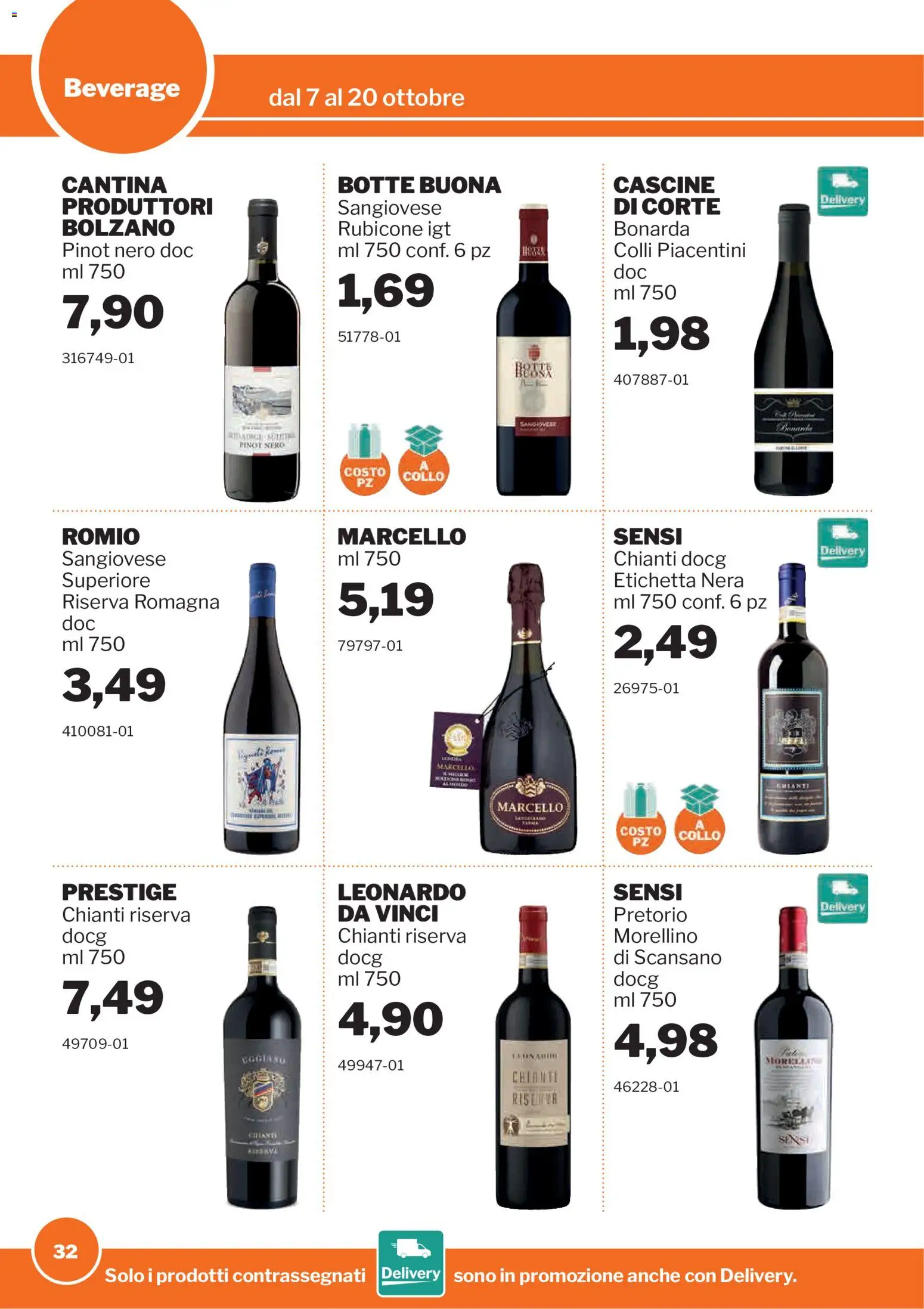 Sogegross volantino Volantino in Italy