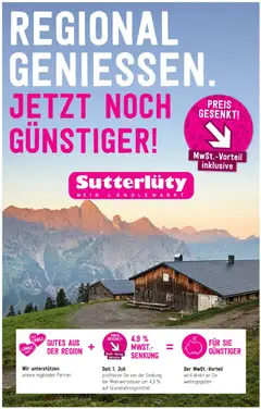 Sutterlüty Sutterlüty Flugblatt