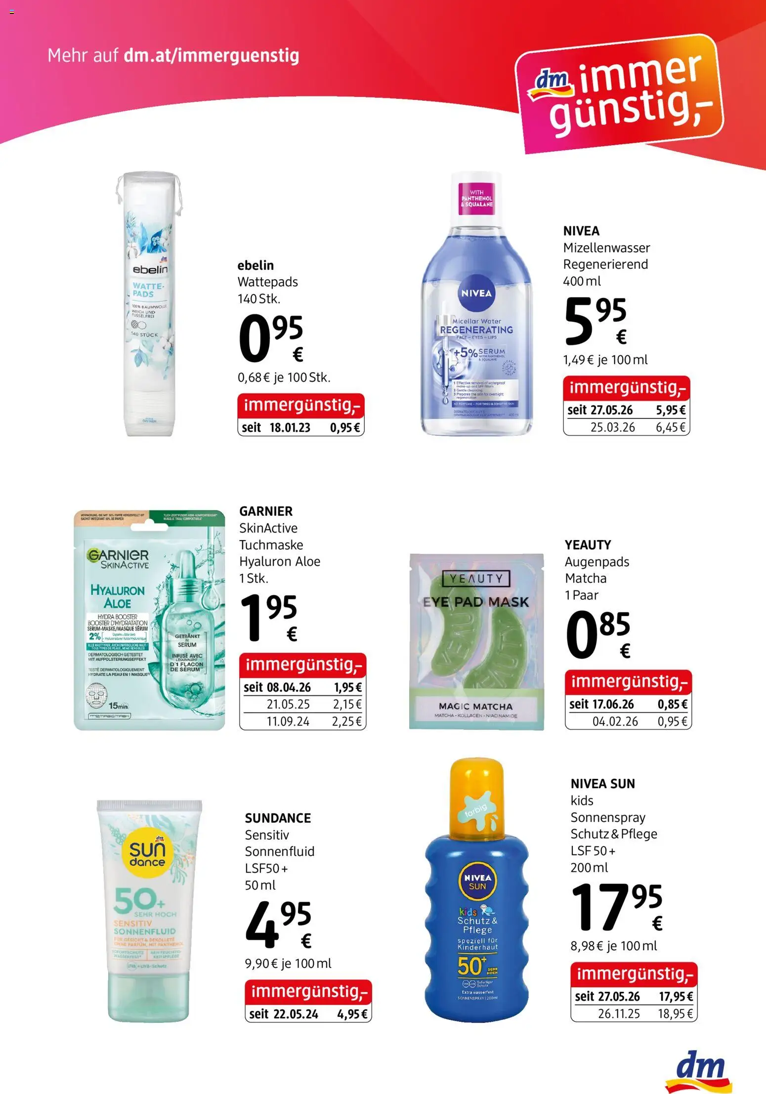 Die besten Angebote | dm drogerie markt - dmAT Journal Express - Journal Express Juni 2026 ab 25.06.2026 | - Jetzt stöbern! | Österreich