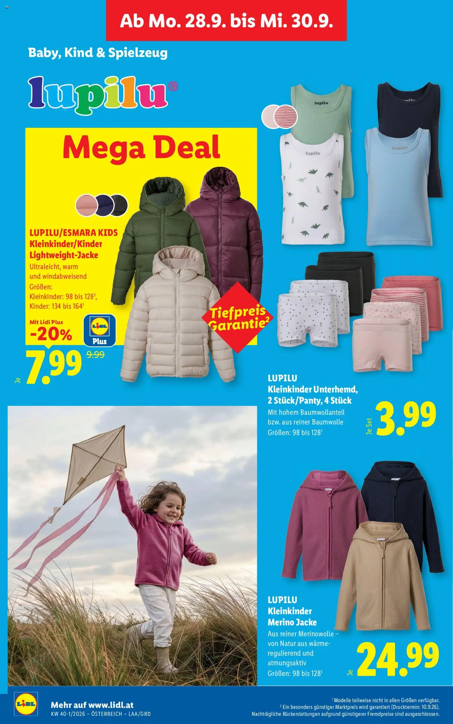 Lidl - Flugblatt Flugblatt in Österreich