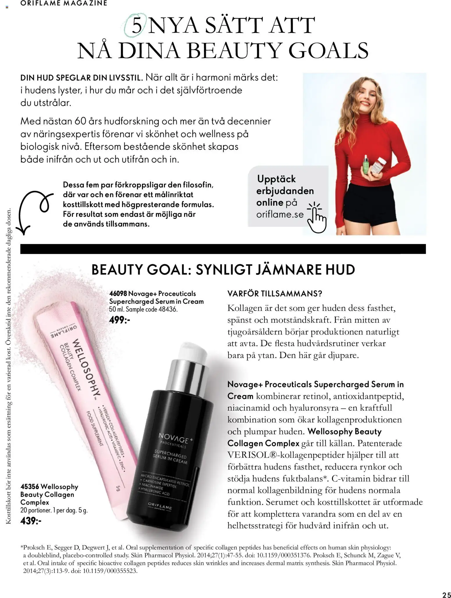 Oriflame erbjudanden 14/26 Reklamblad in Sverige