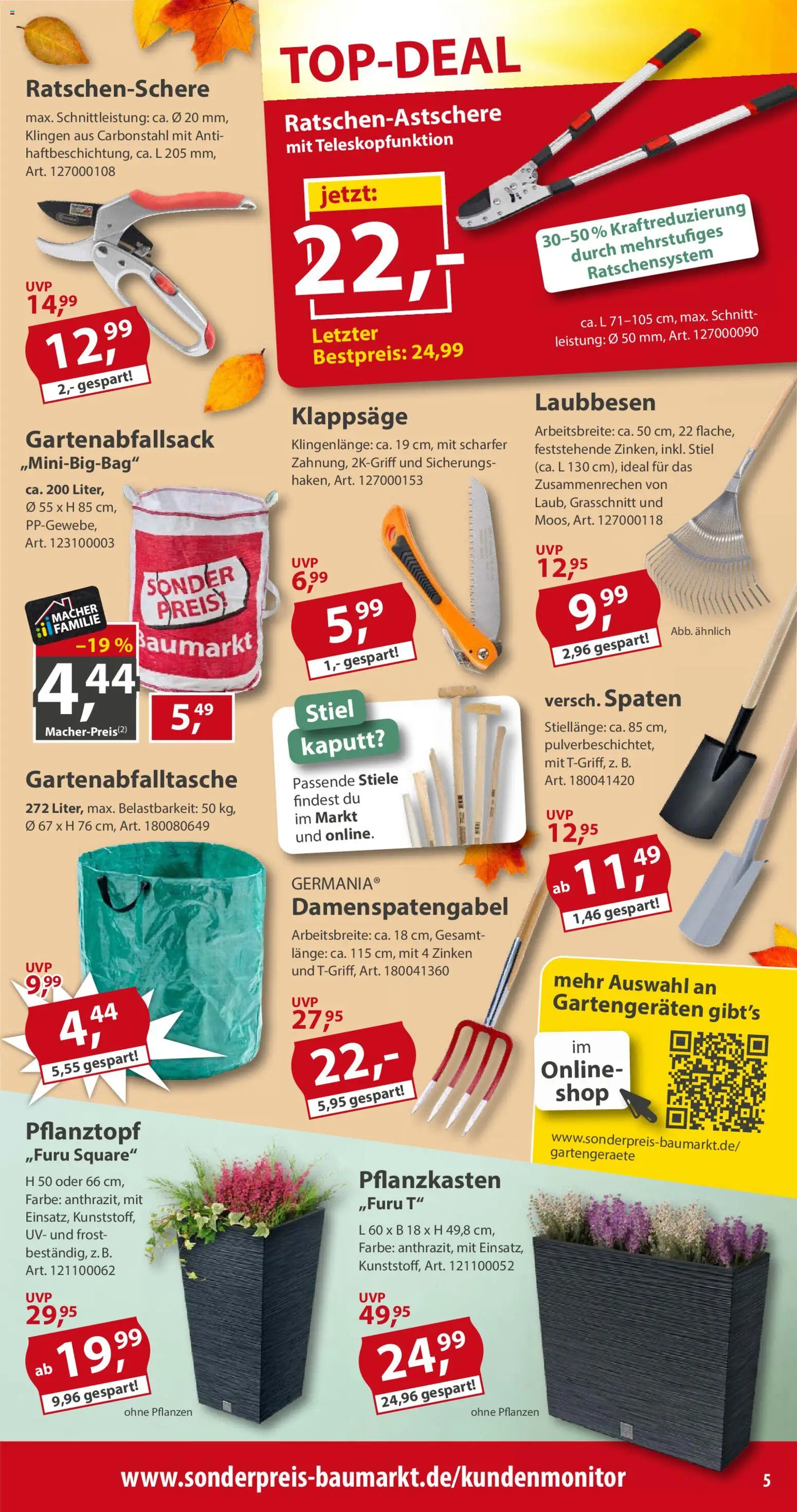 Sonderpreis Baumarkt Prospekt Prospekt in Deutschland