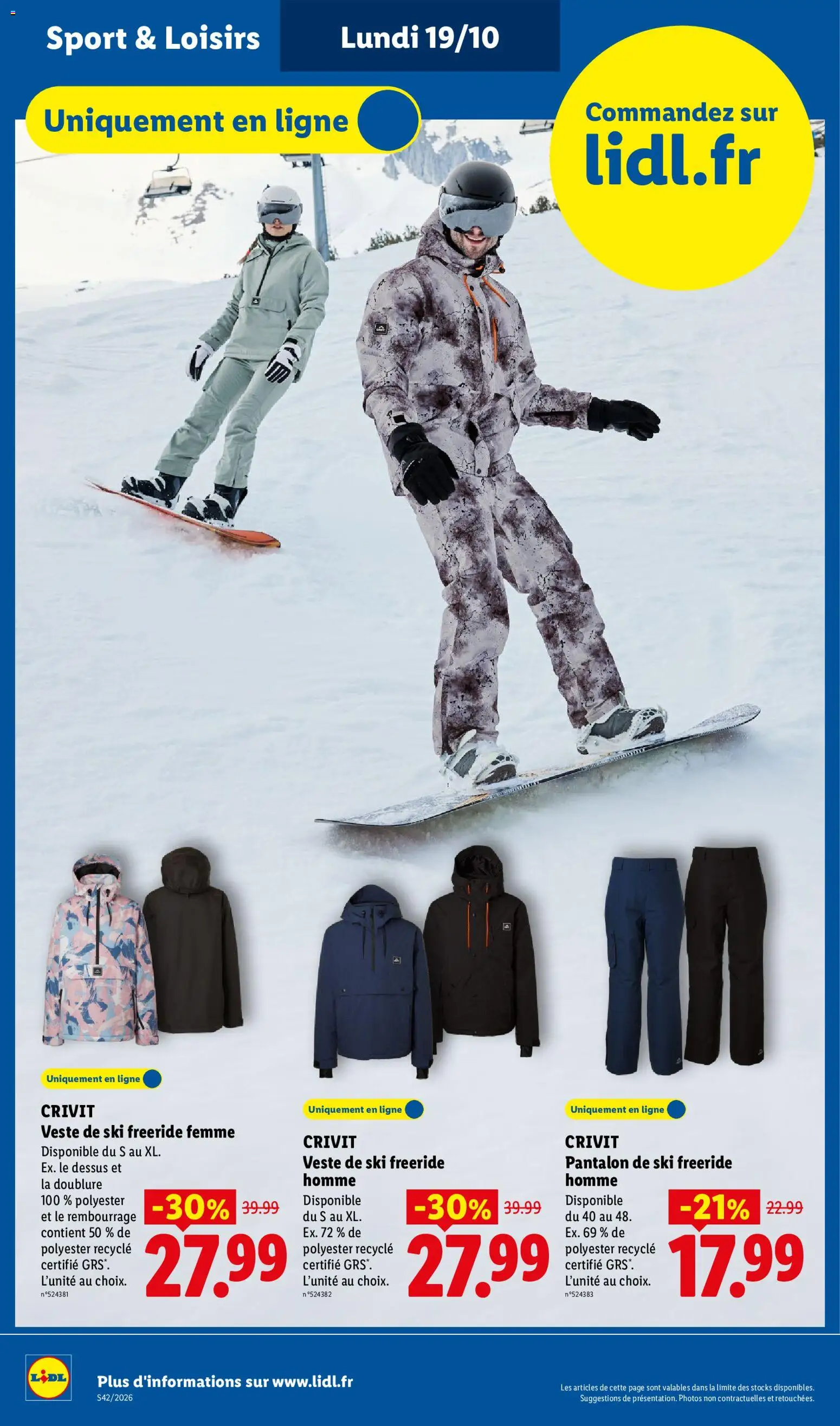 LIDL catalogue Catalogue in France