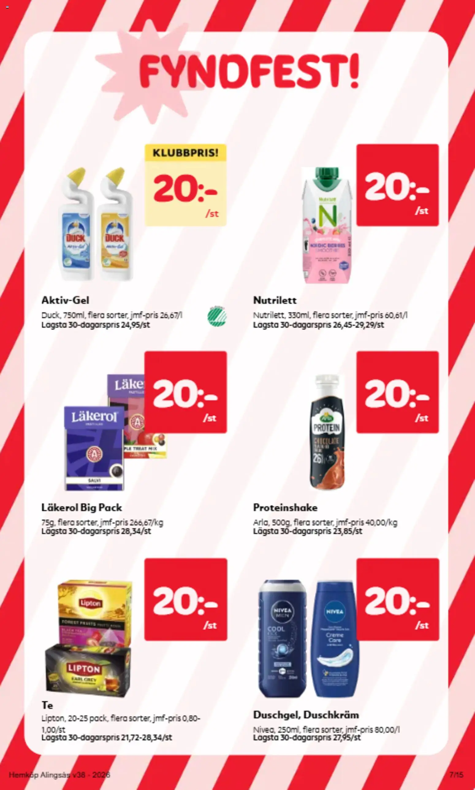 Hemköp erbjudanden Reklamblad in Sverige