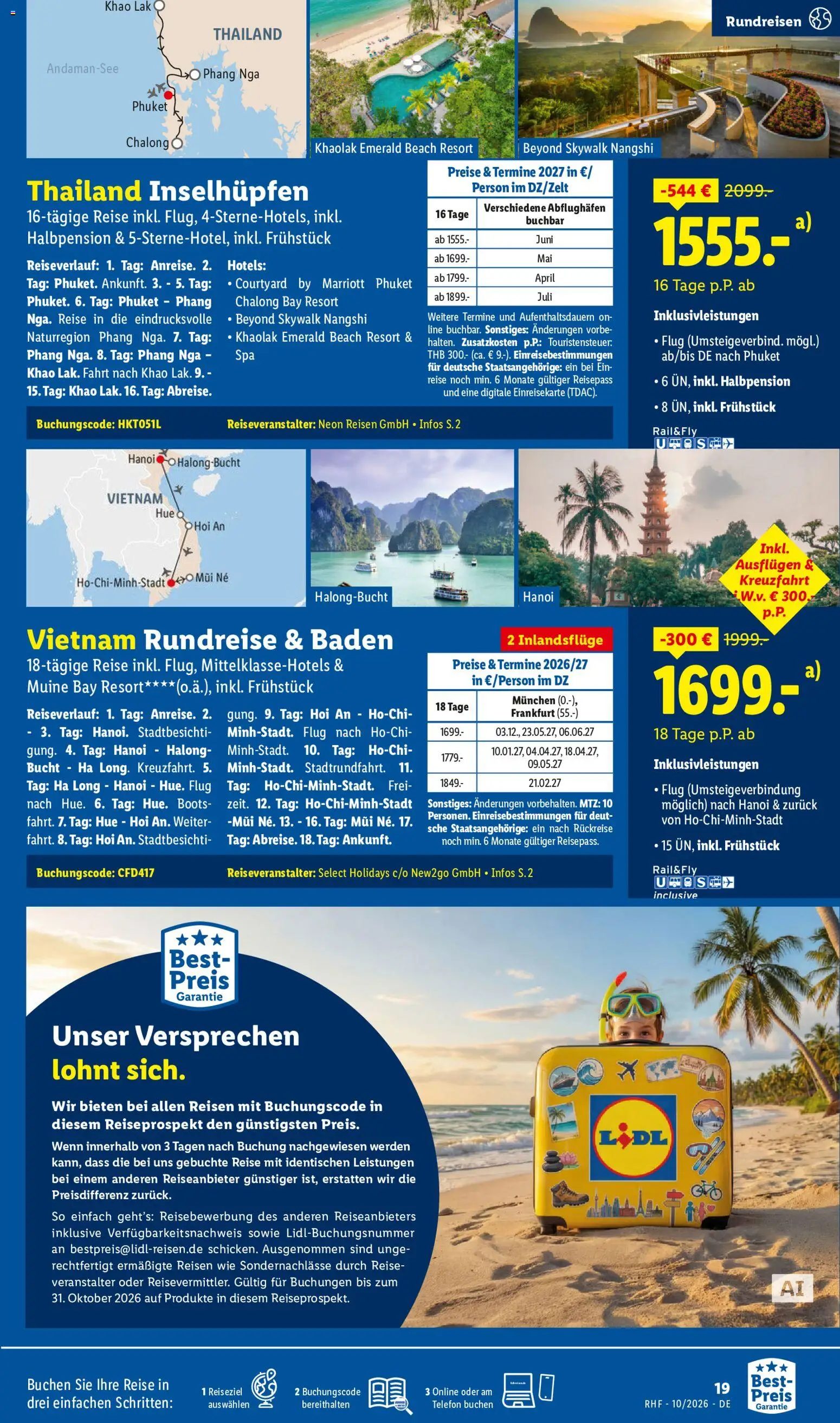 Lidl Reisen Prospekt Prospekt in Deutschland
