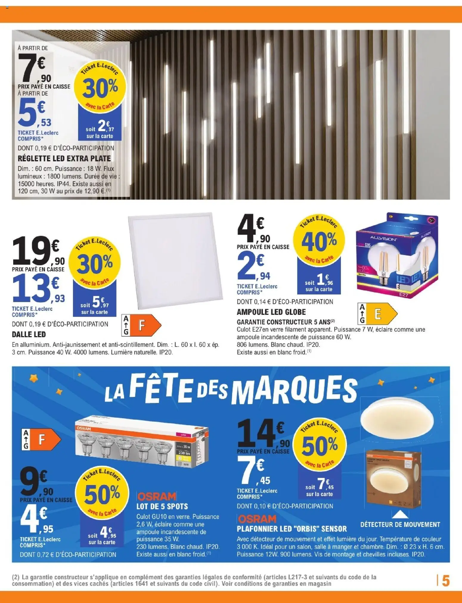 Brico E.Leclerc catalogue Catalogue in France