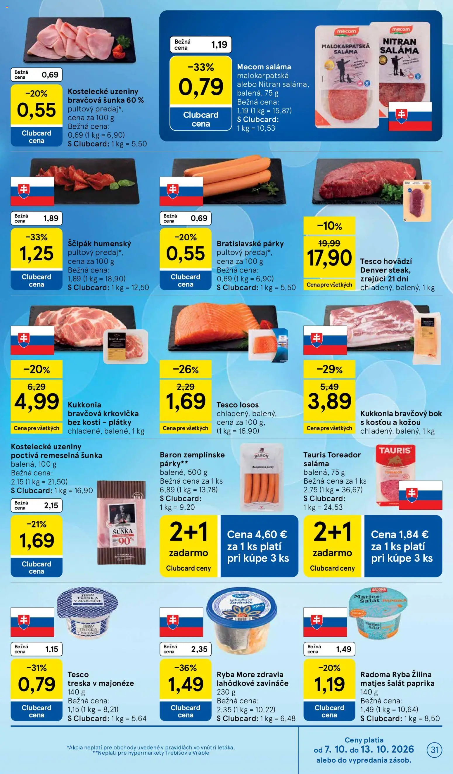 Tesco Hypermarket - leták Leták in Slovensko