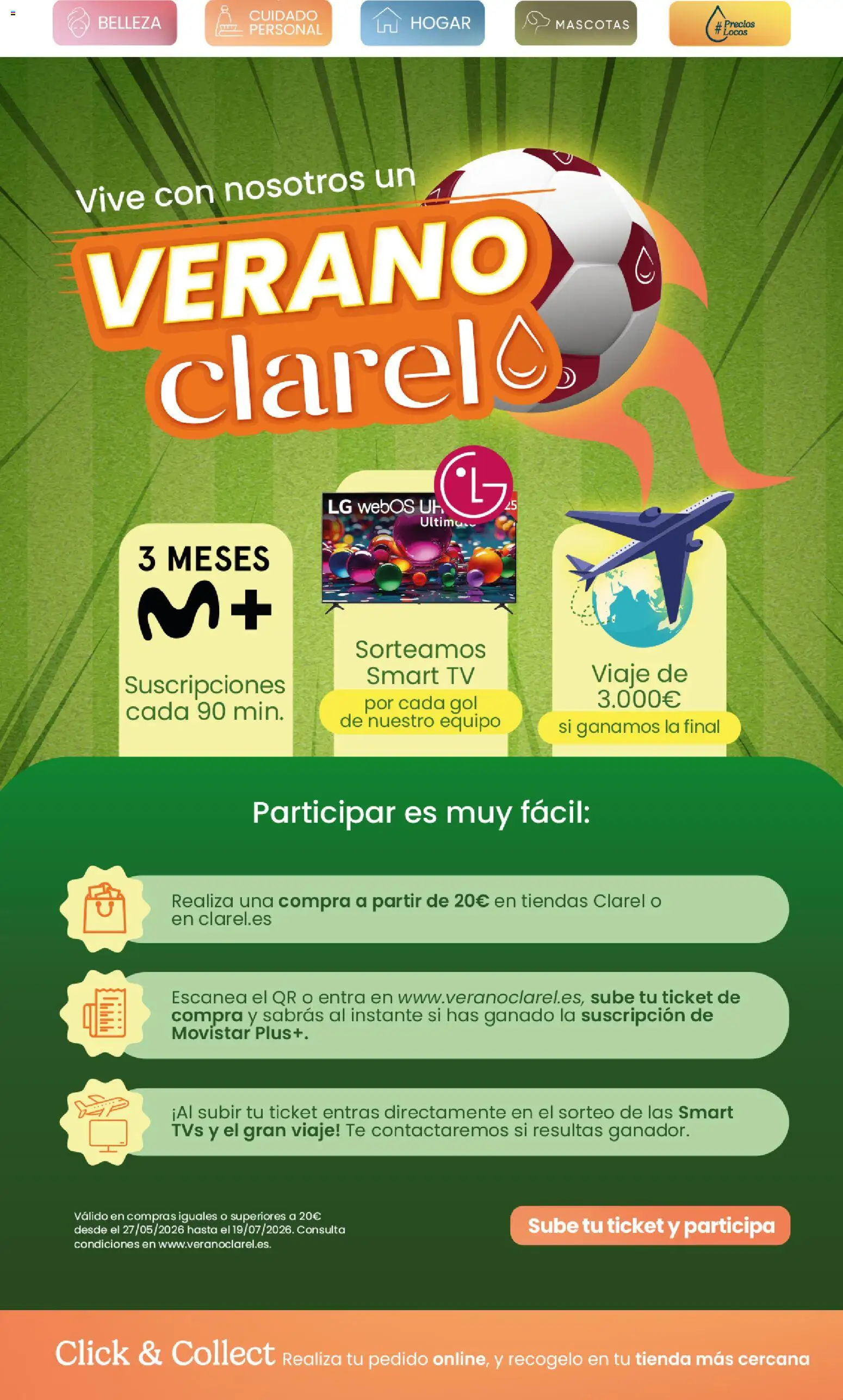 Clarel folleto desde 27/05/2026 | ¿Cómo obtener un descuento limitado? ¡Ahorra hoy mismo! | España