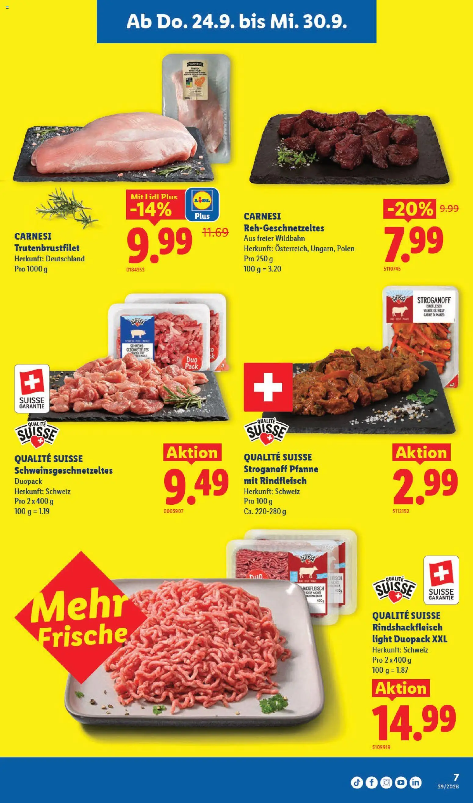 Lidl aktionen Prospekt in Schweiz