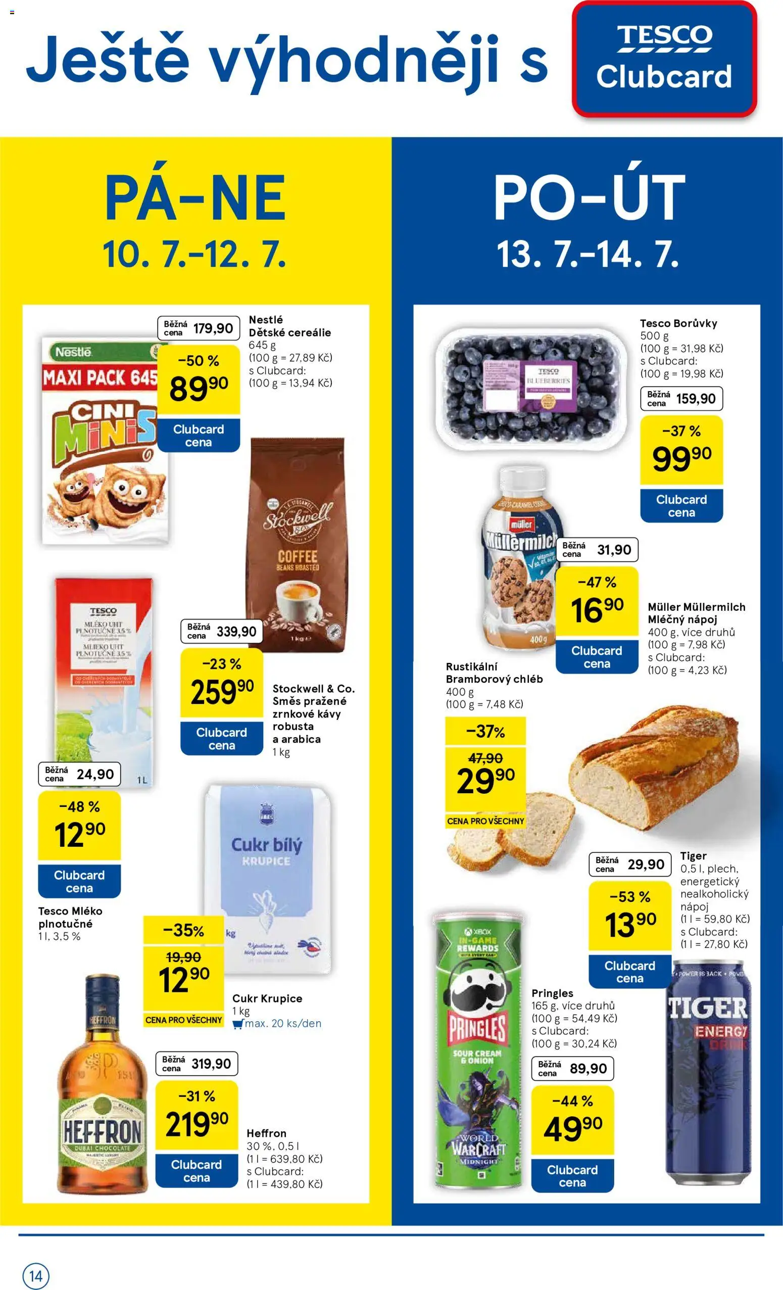 Toto nesmíte zmeškat - aktuální slevy v letáku Tesco 08.07.2026! | Česko