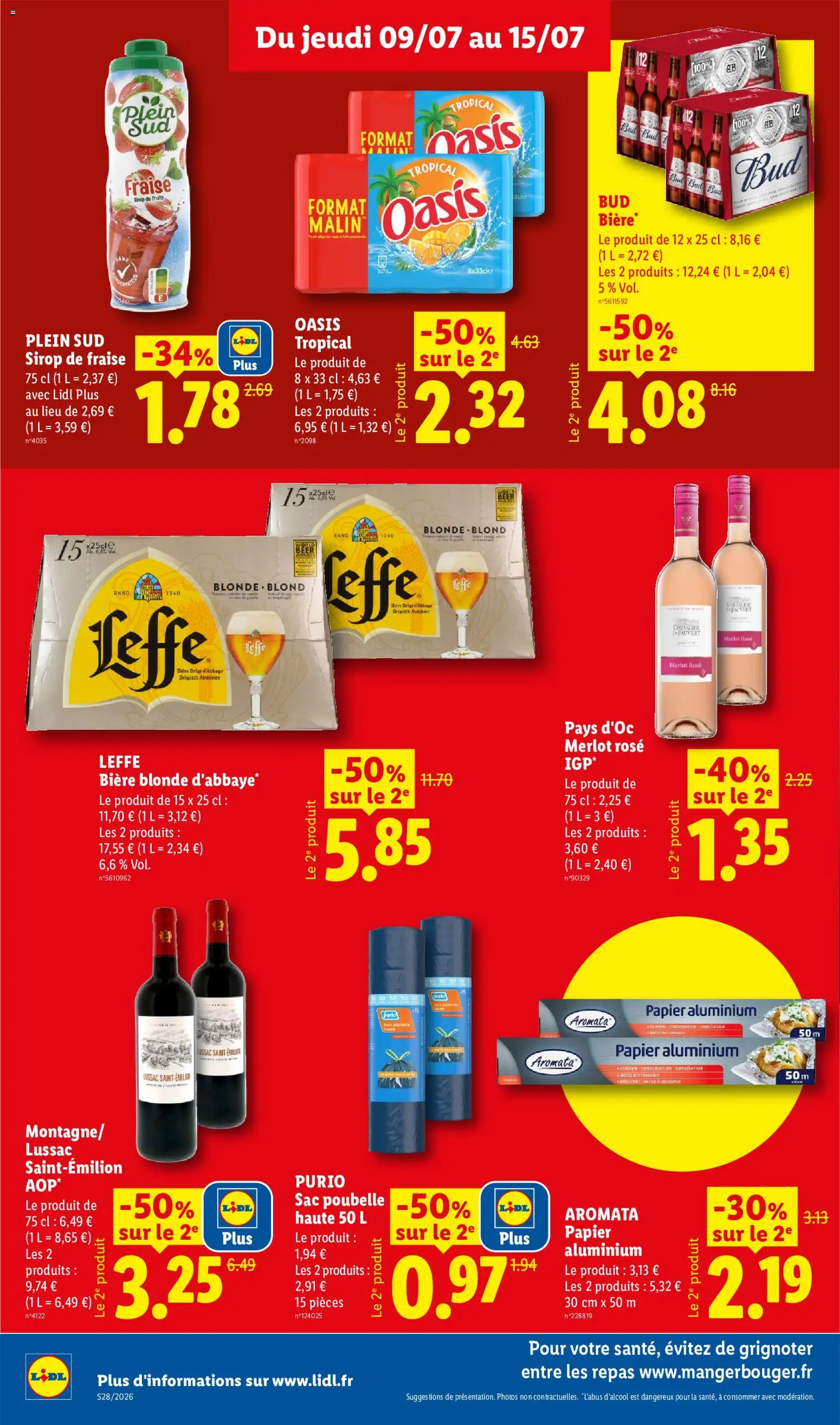 Les promos LIDL débarquent le 09/07/2026 ! 🤯💰 | France