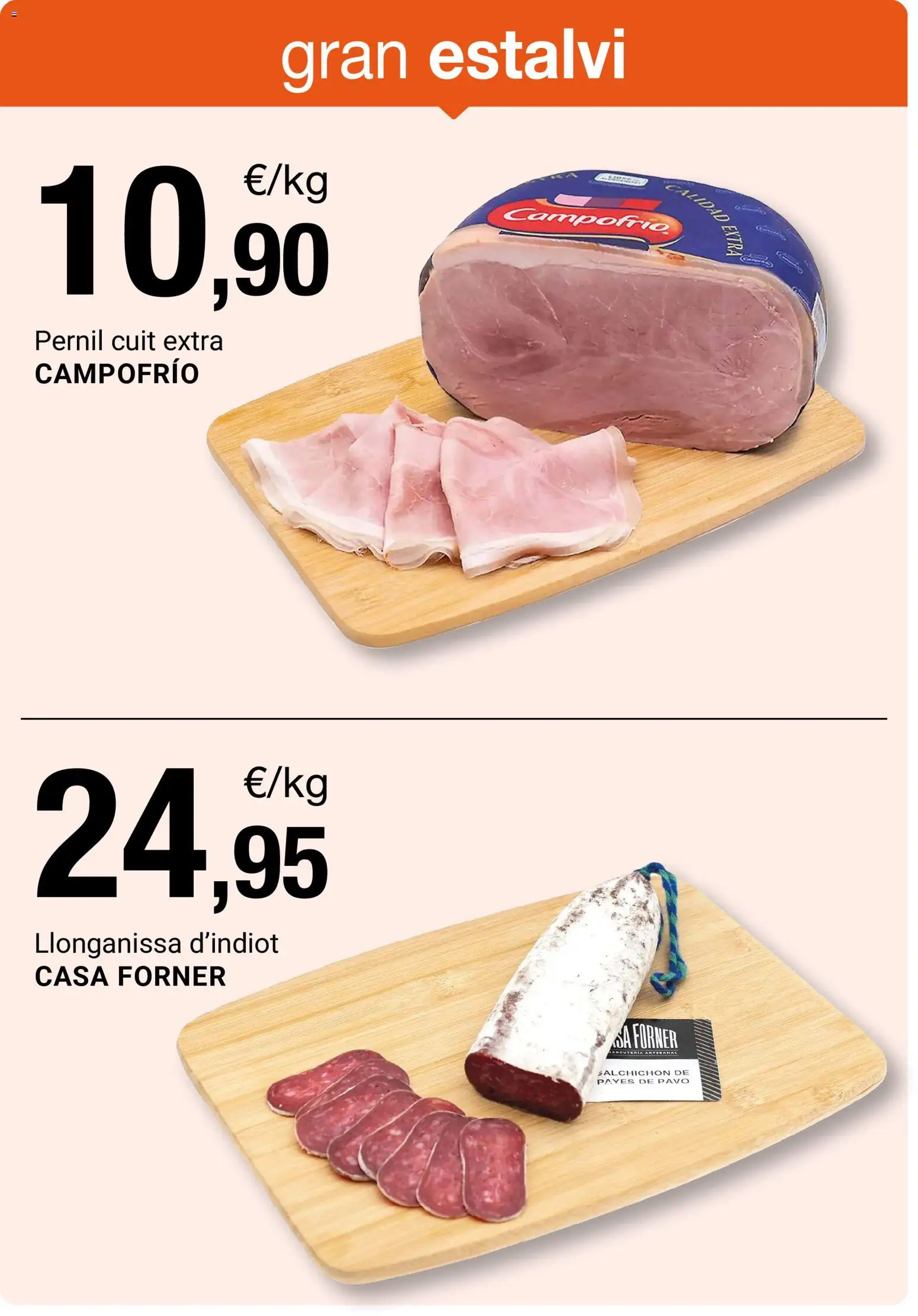 Bonpreu folleto Folleto in España
