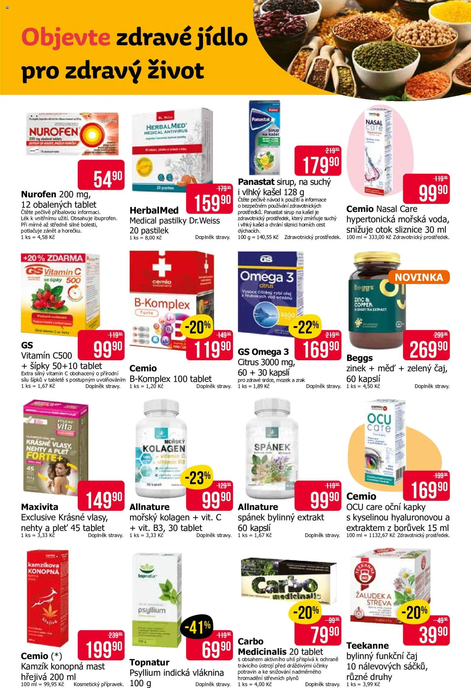 TETA Drogerie leták Leták in Česko