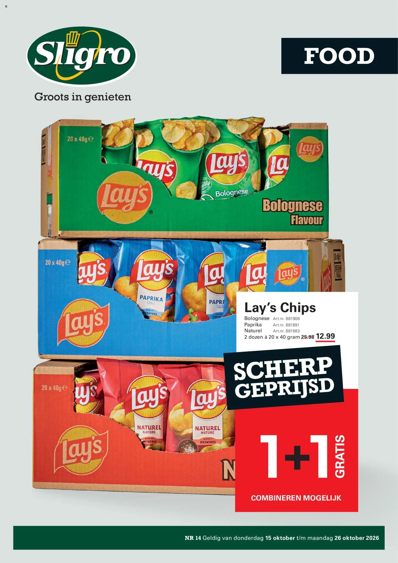 Sligro folder - Food Folder in Nederland