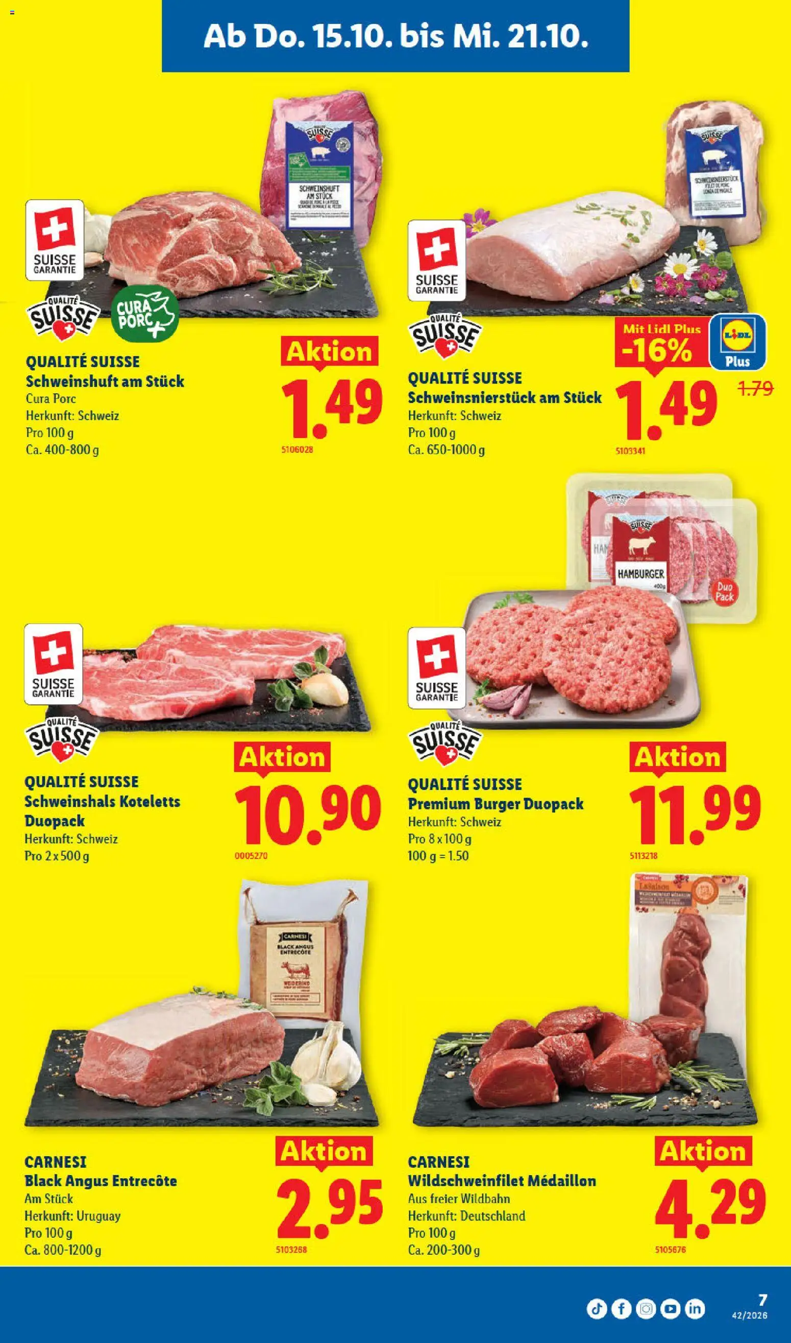 Lidl aktionen Prospekt in Schweiz
