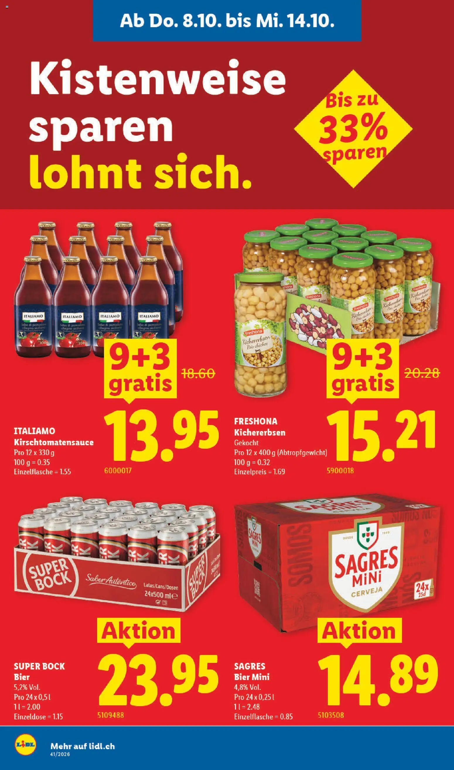 Lidl aktionen Prospekt in Schweiz