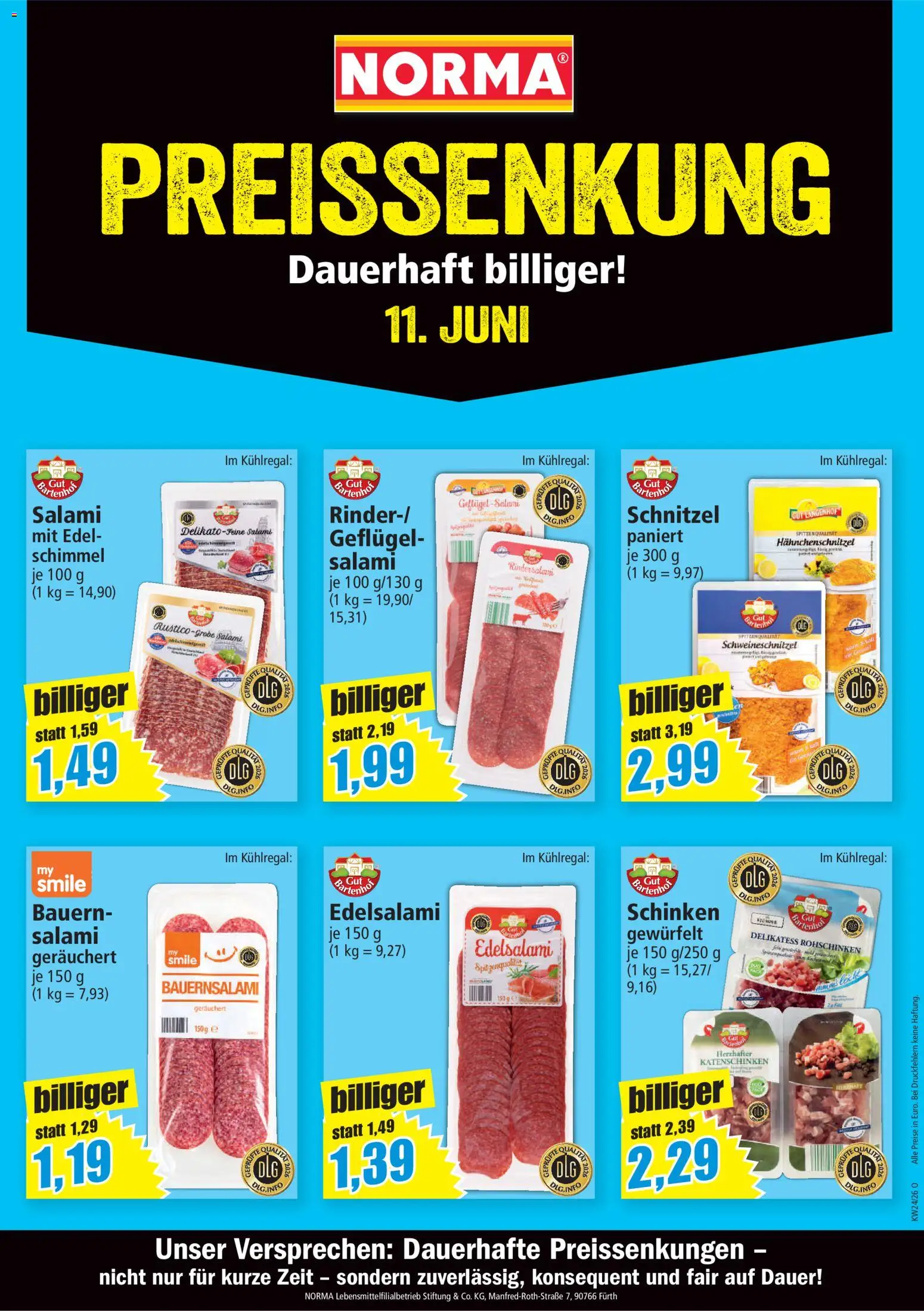 Norma Prospekt Prospekt in Deutschland