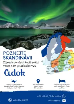 Čedok Čedok katalog Skandinávie