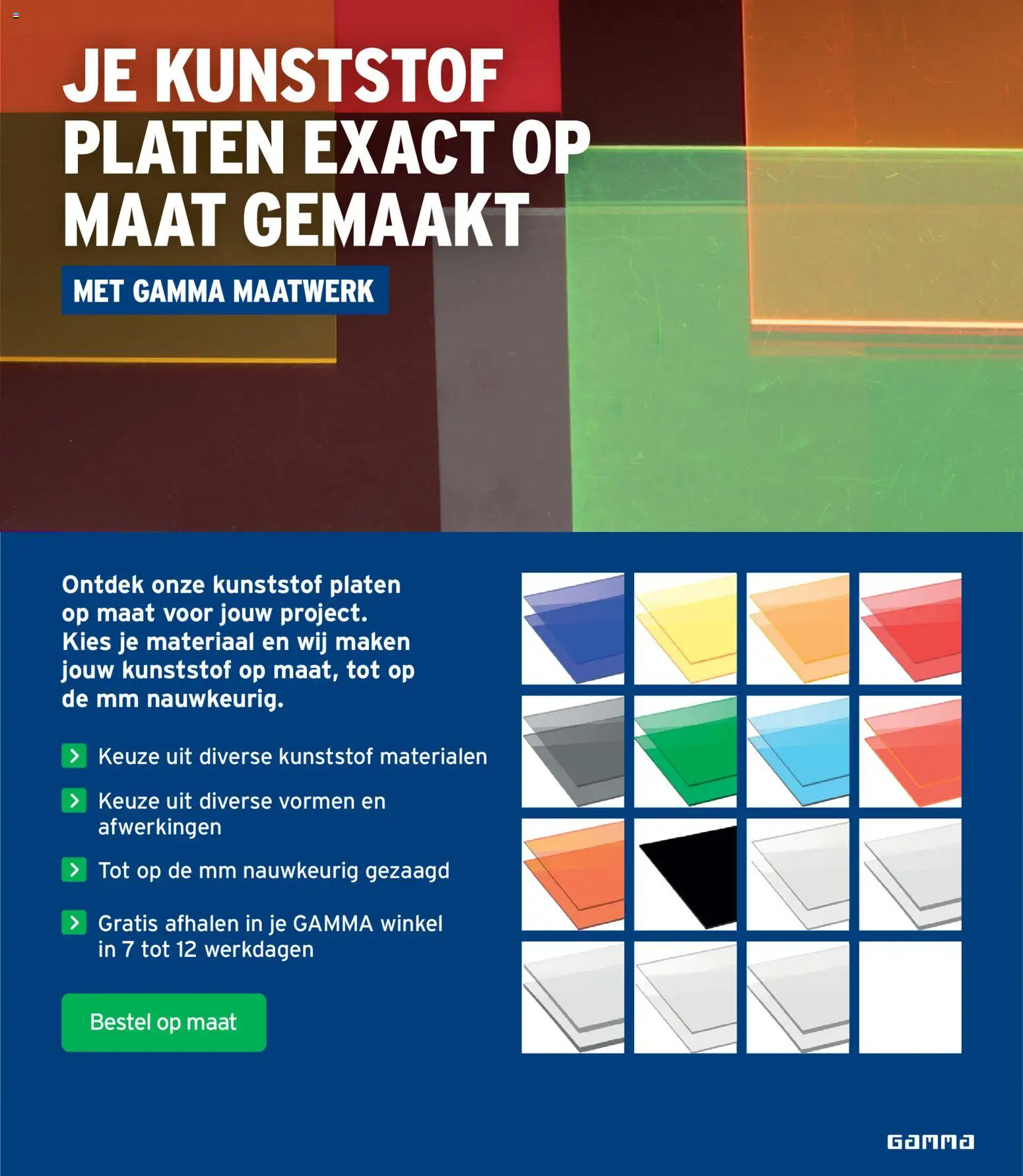 GAMMA folder Folder in België